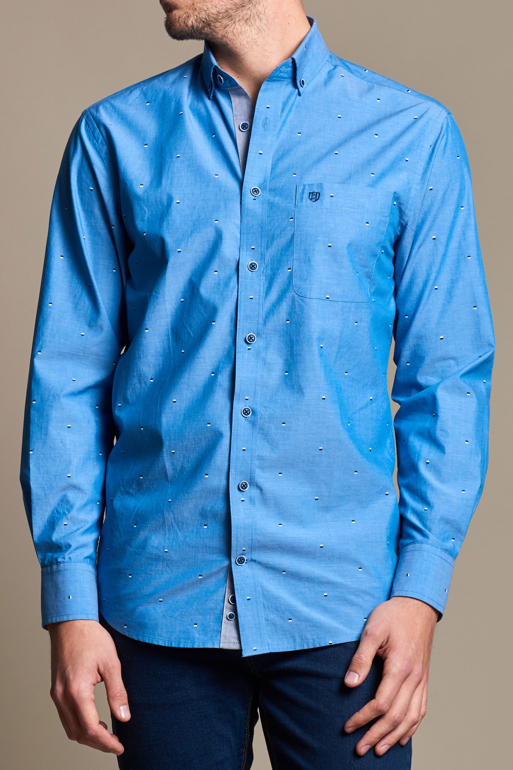 Camisa regular fit
