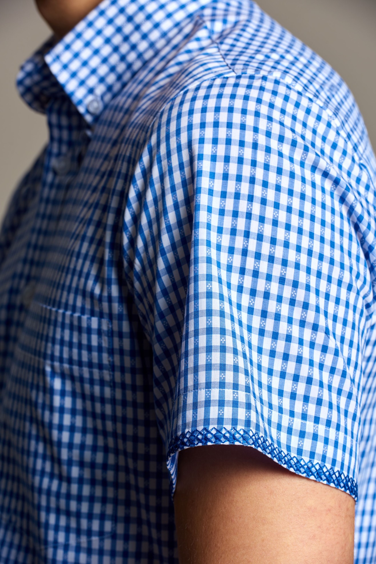 Camisa xadrez slim fit