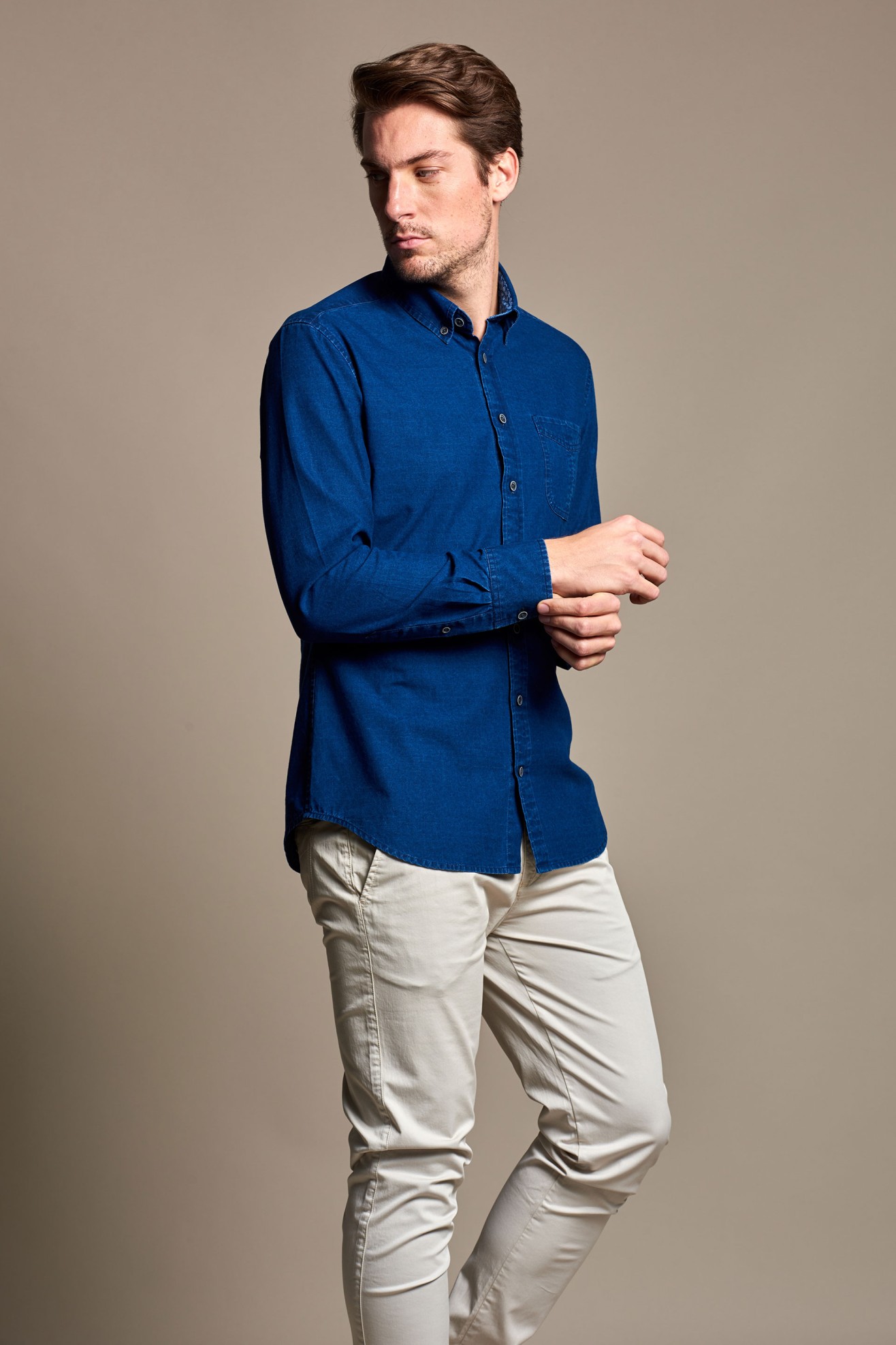 Camisa ganga slim fit