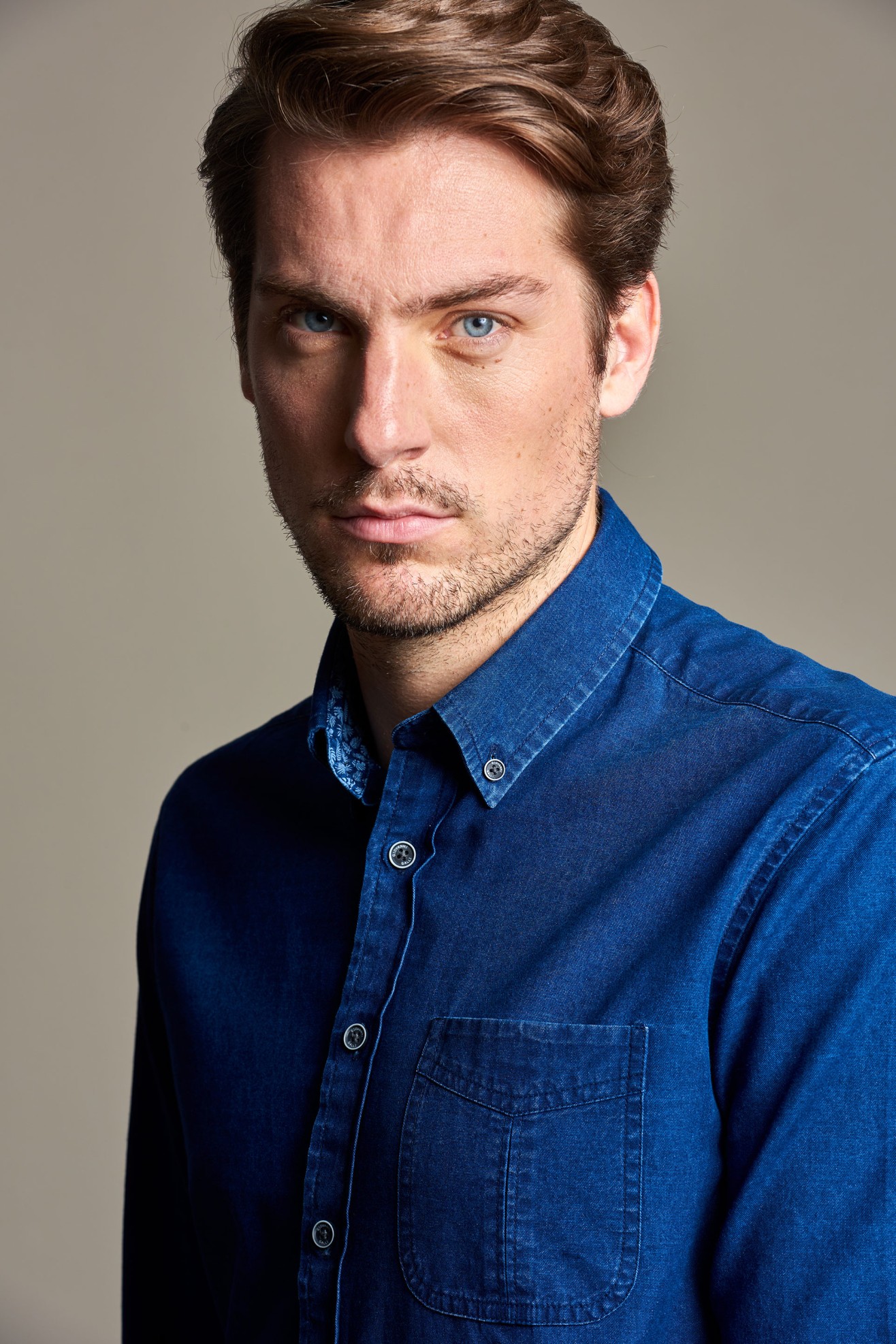 Camisa ganga slim fit