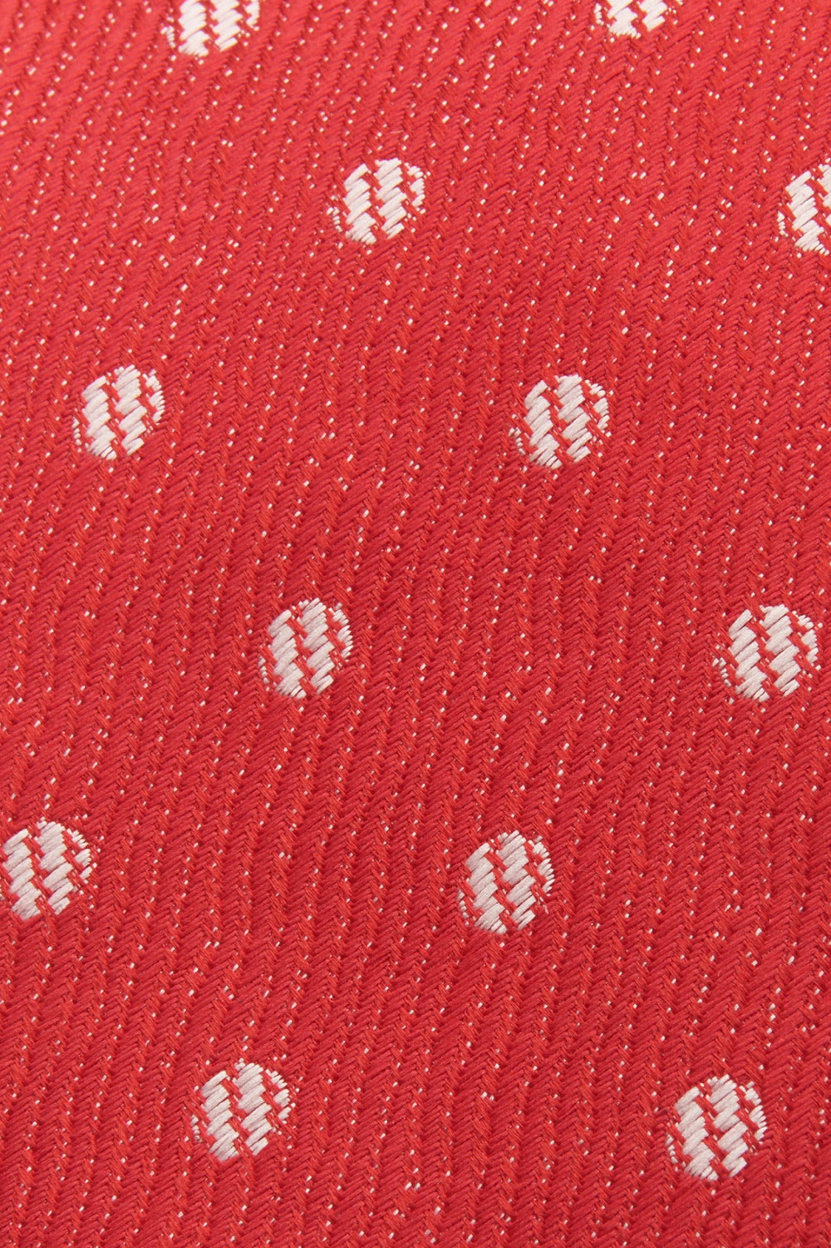 Corbata de lunares con textura