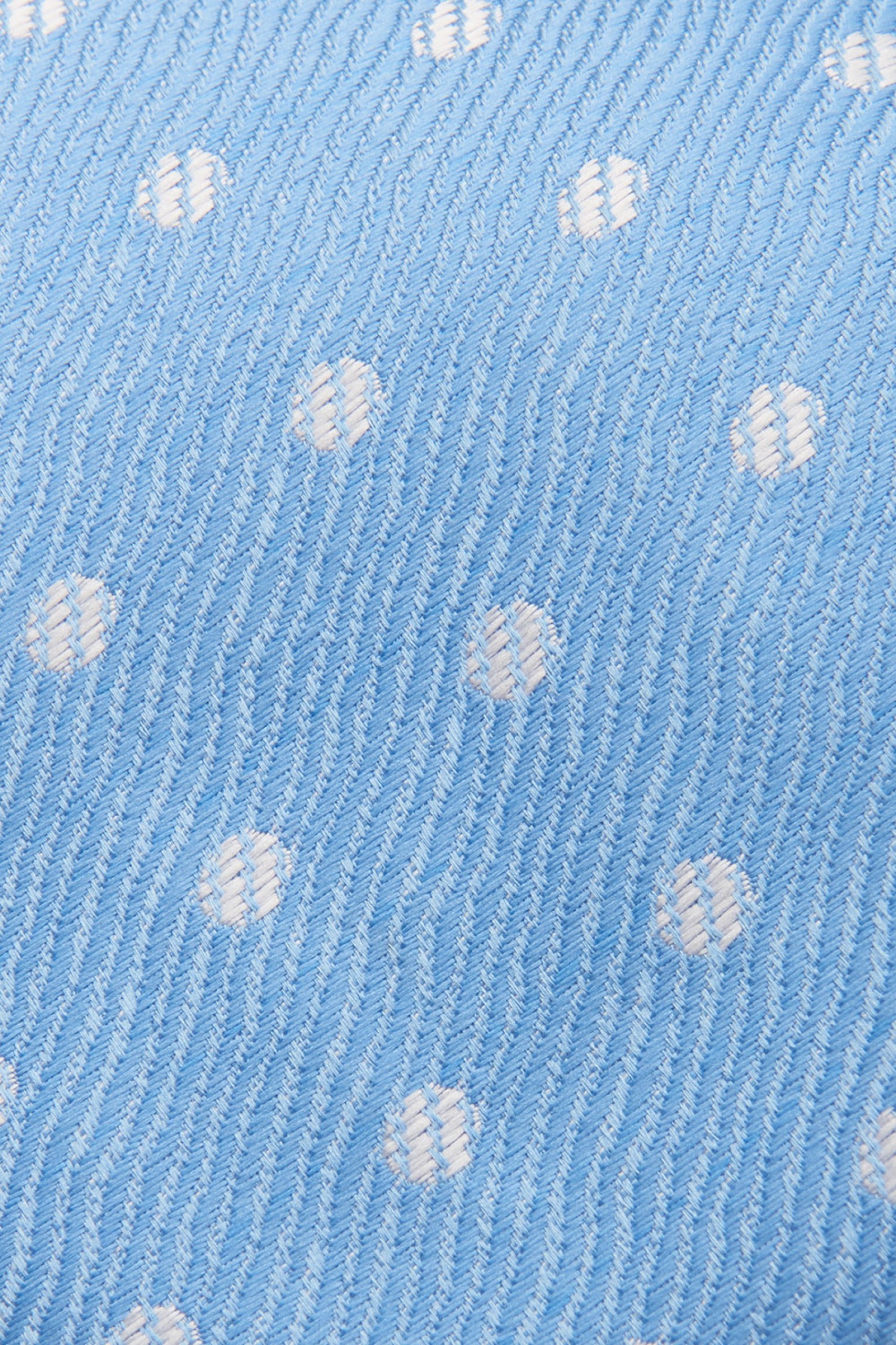 Corbata de lunares con textura