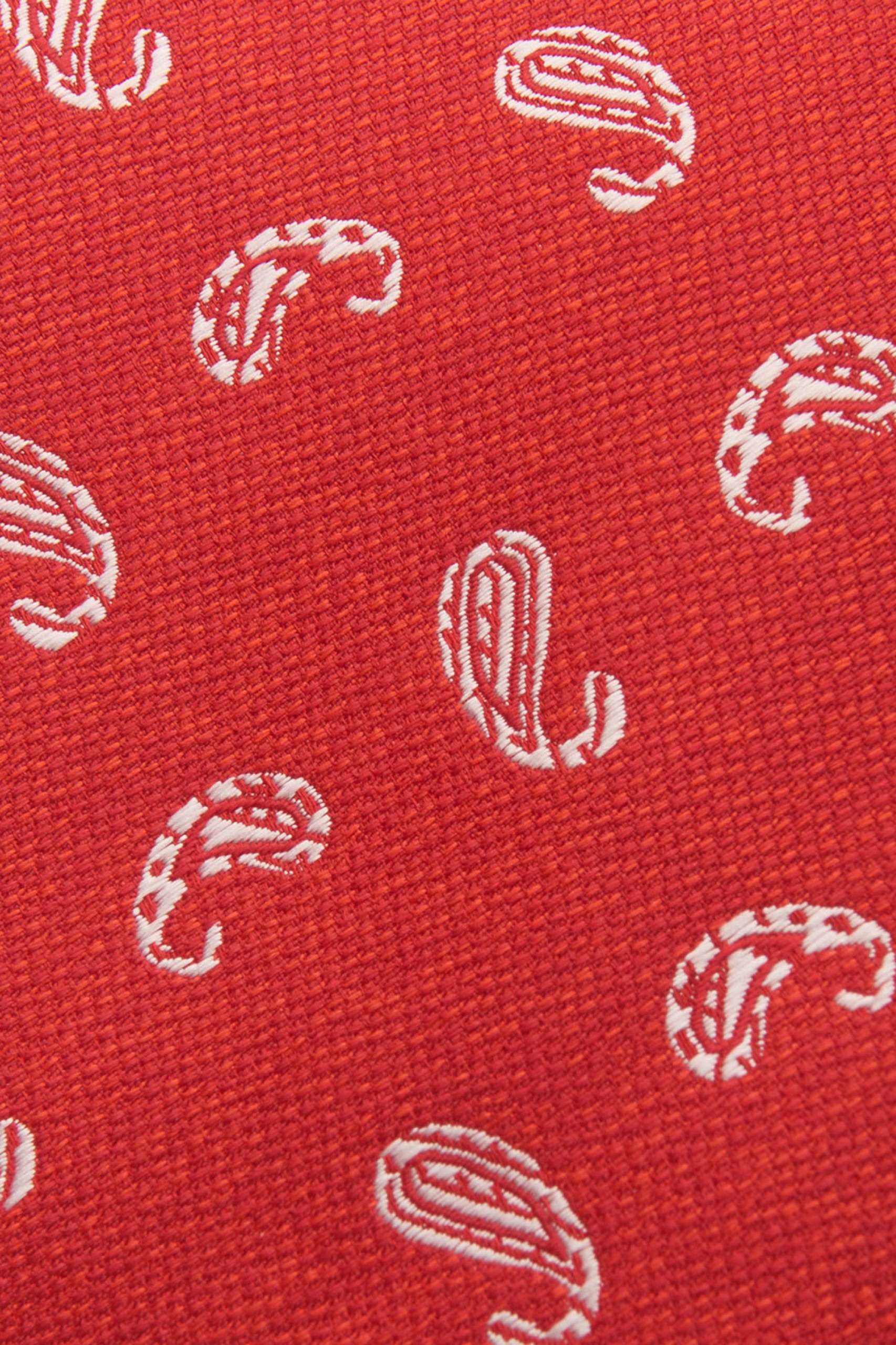 Corbata cornucopia con textura