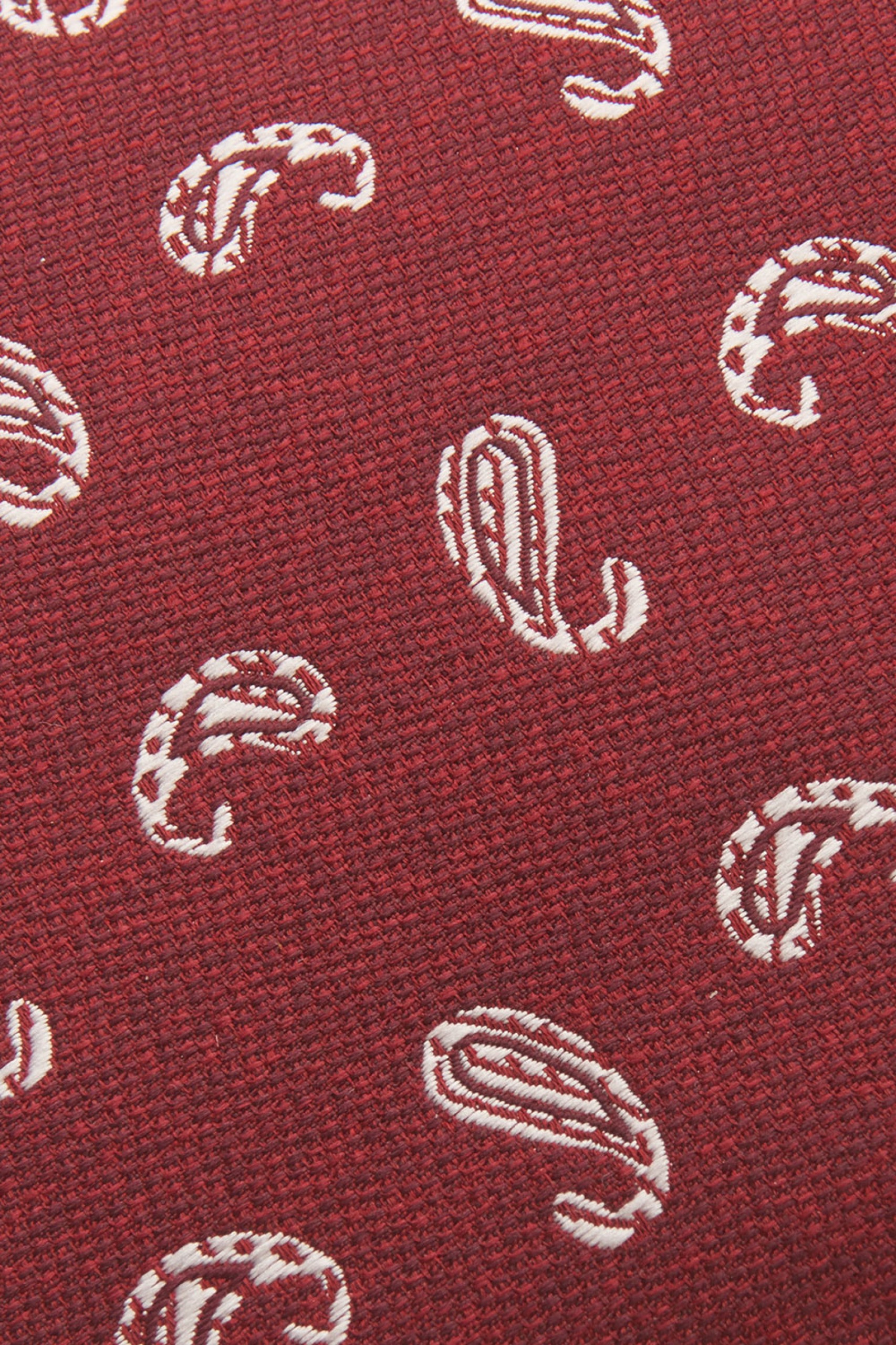 Corbata cornucopia con textura