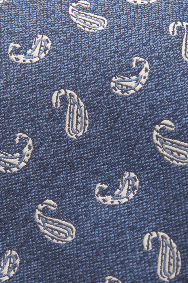 Corbata cornucopia con textura 