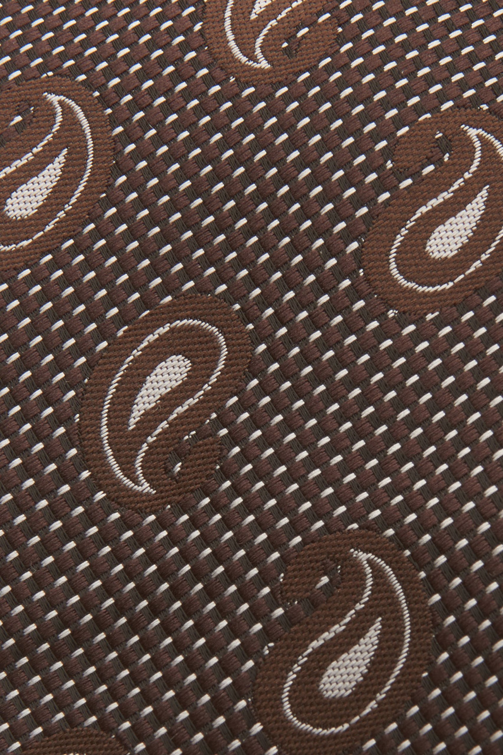 Corbata con estampado cornucopia