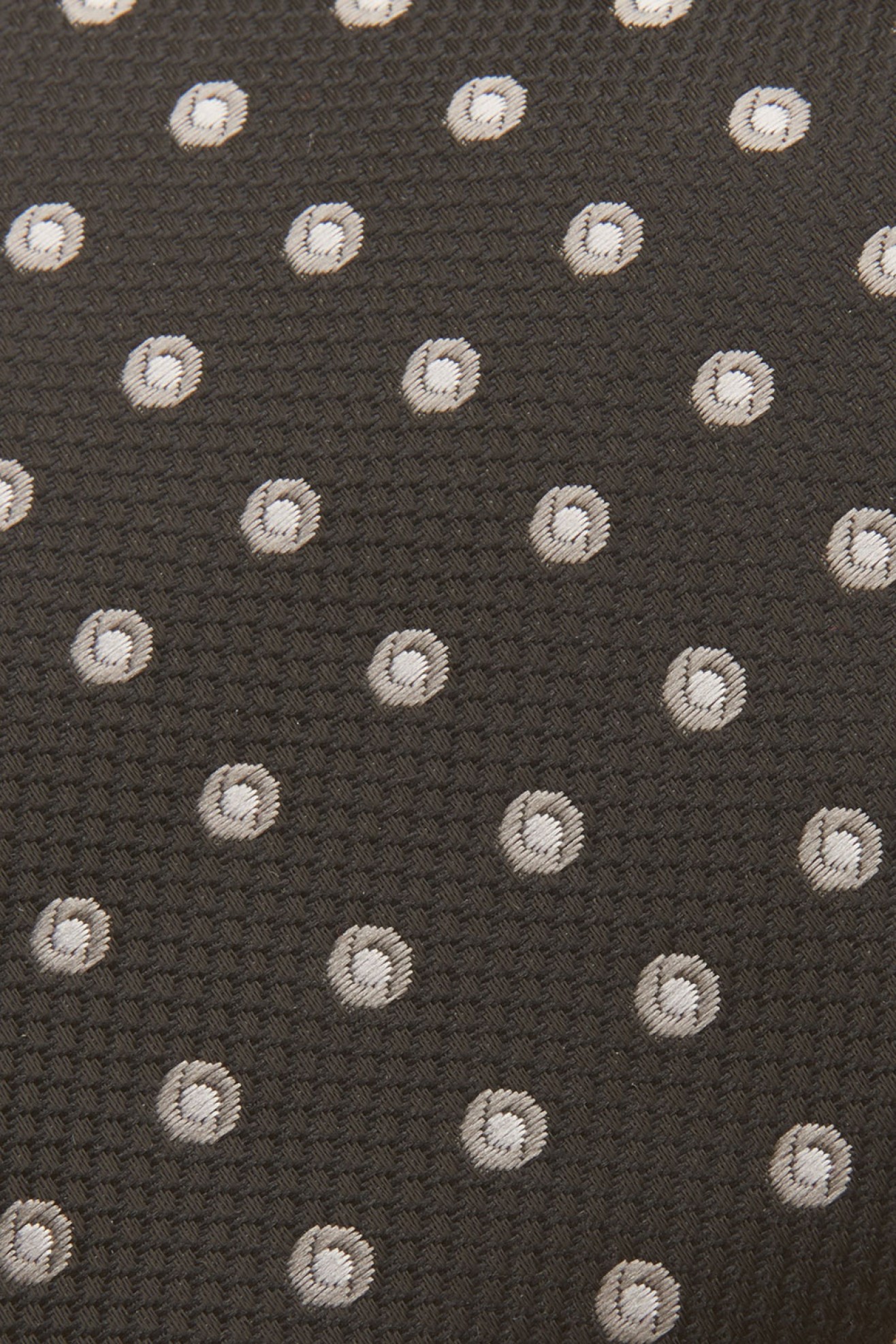 Gravata texturizada bolinhas