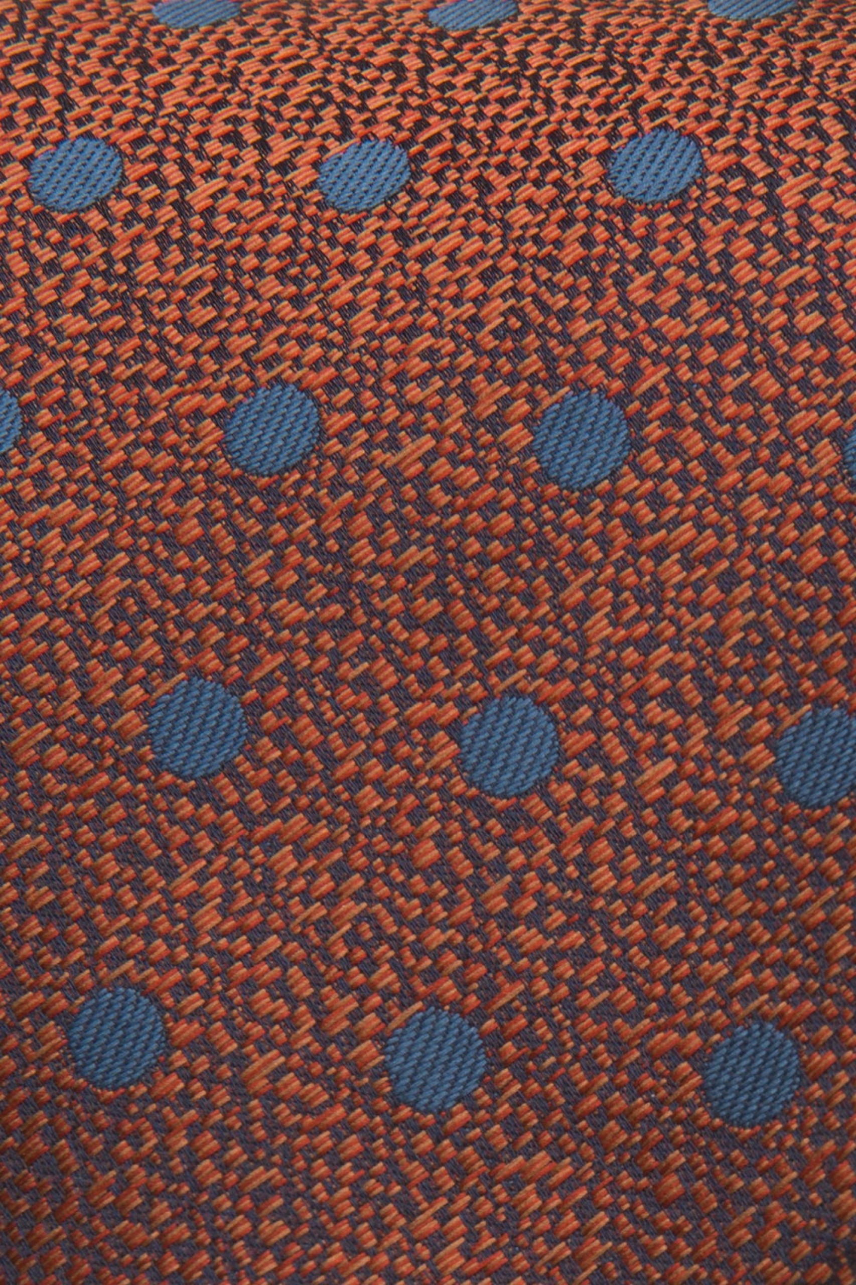 Corbata de lunares con textura