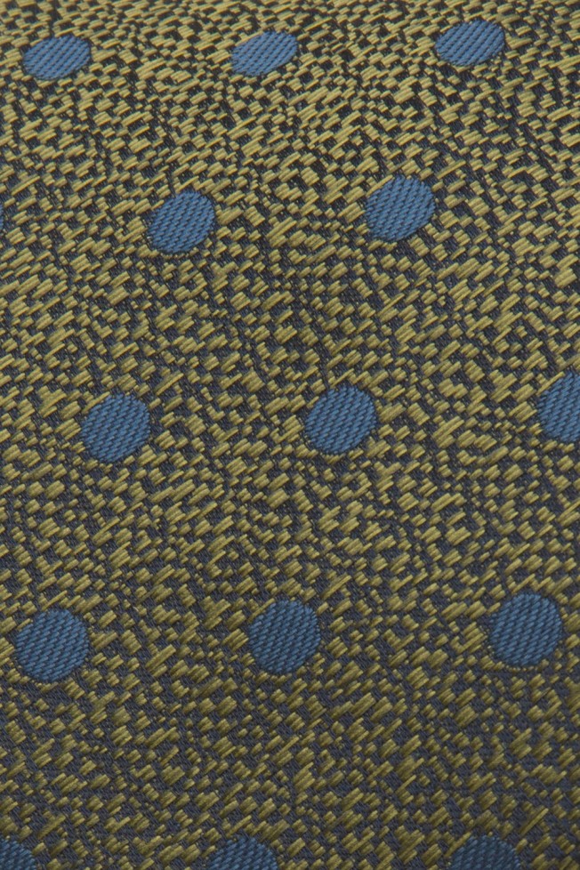 Corbata de lunares con textura 