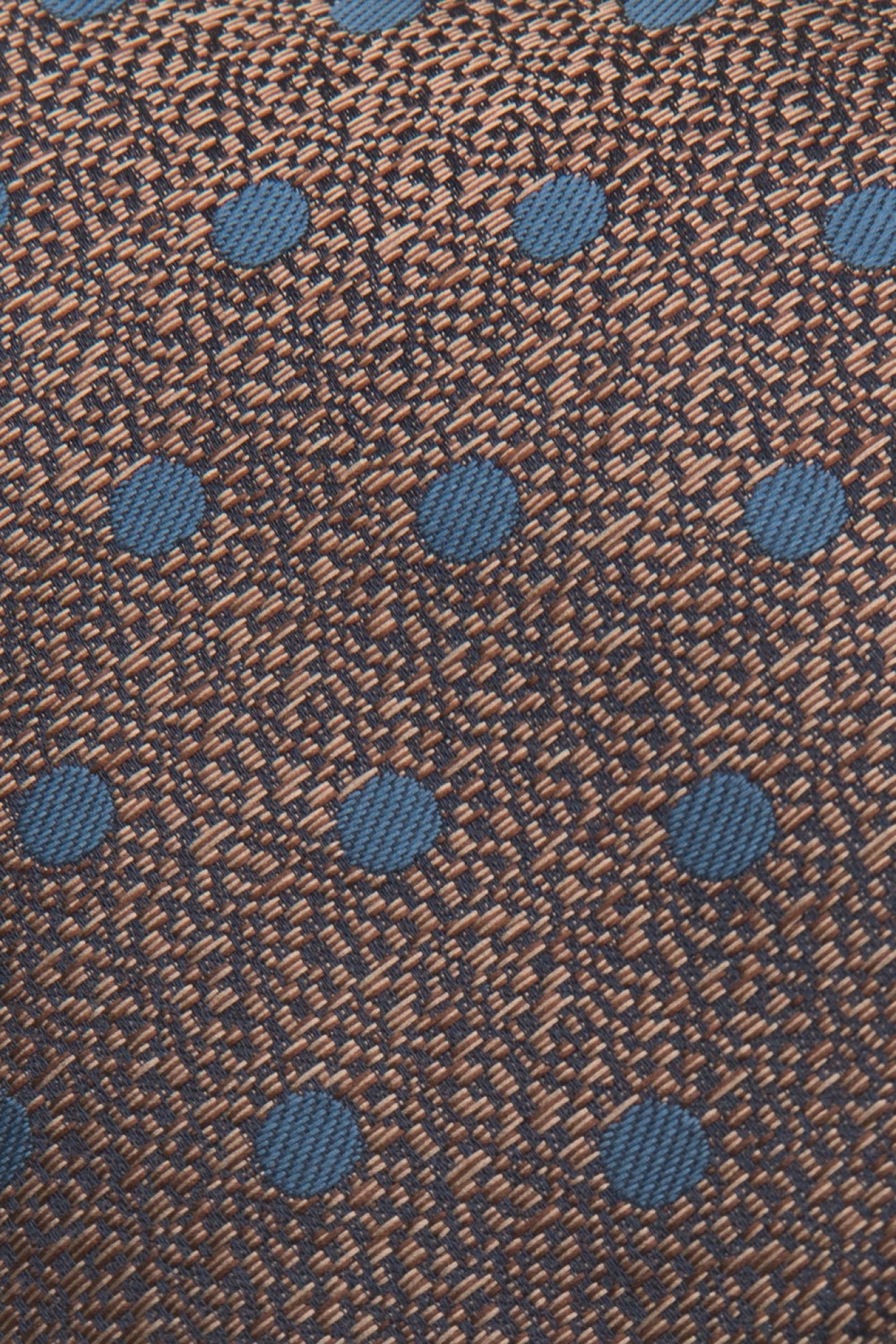 Corbata de lunares con textura