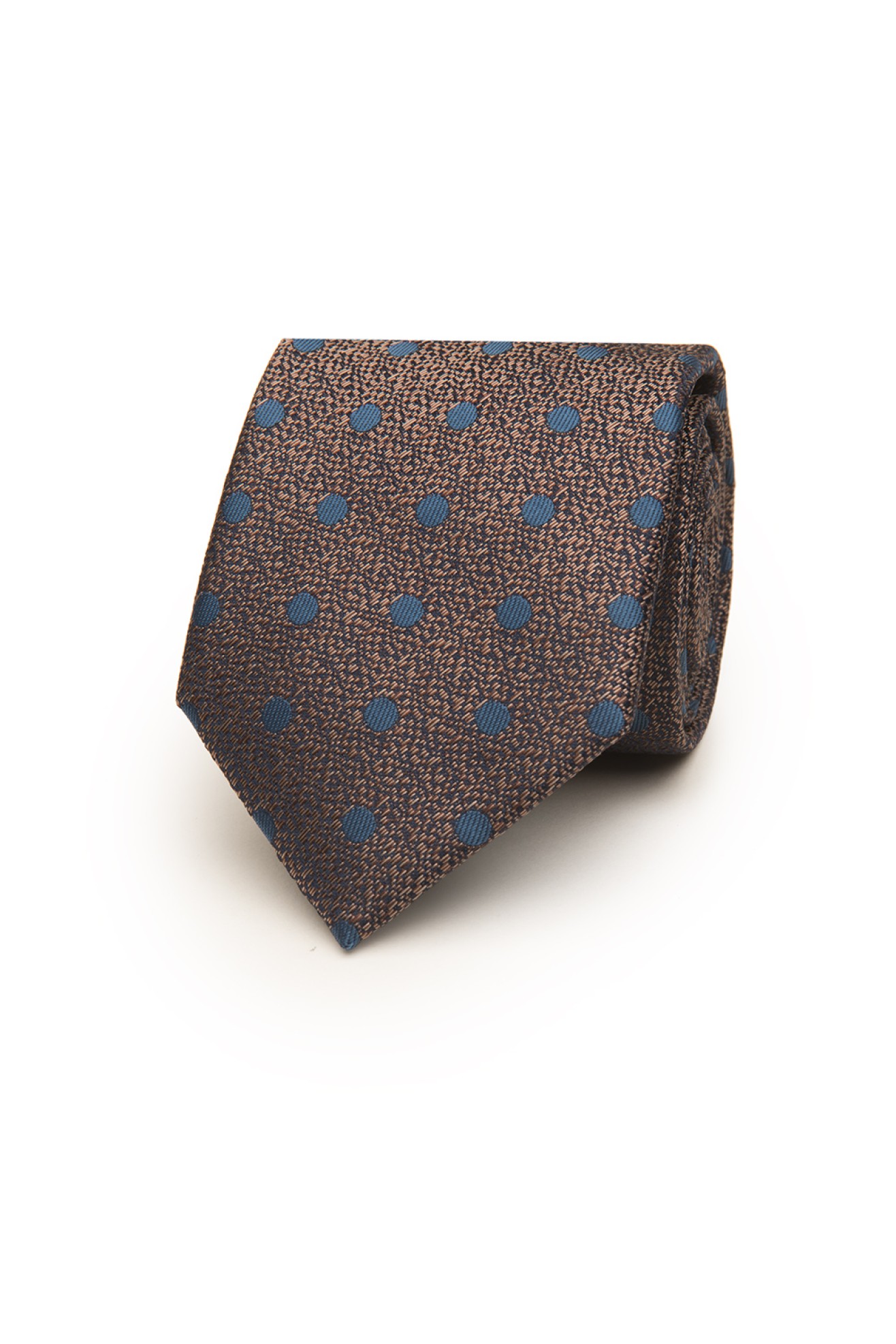 Gravata texturizada bolinhas