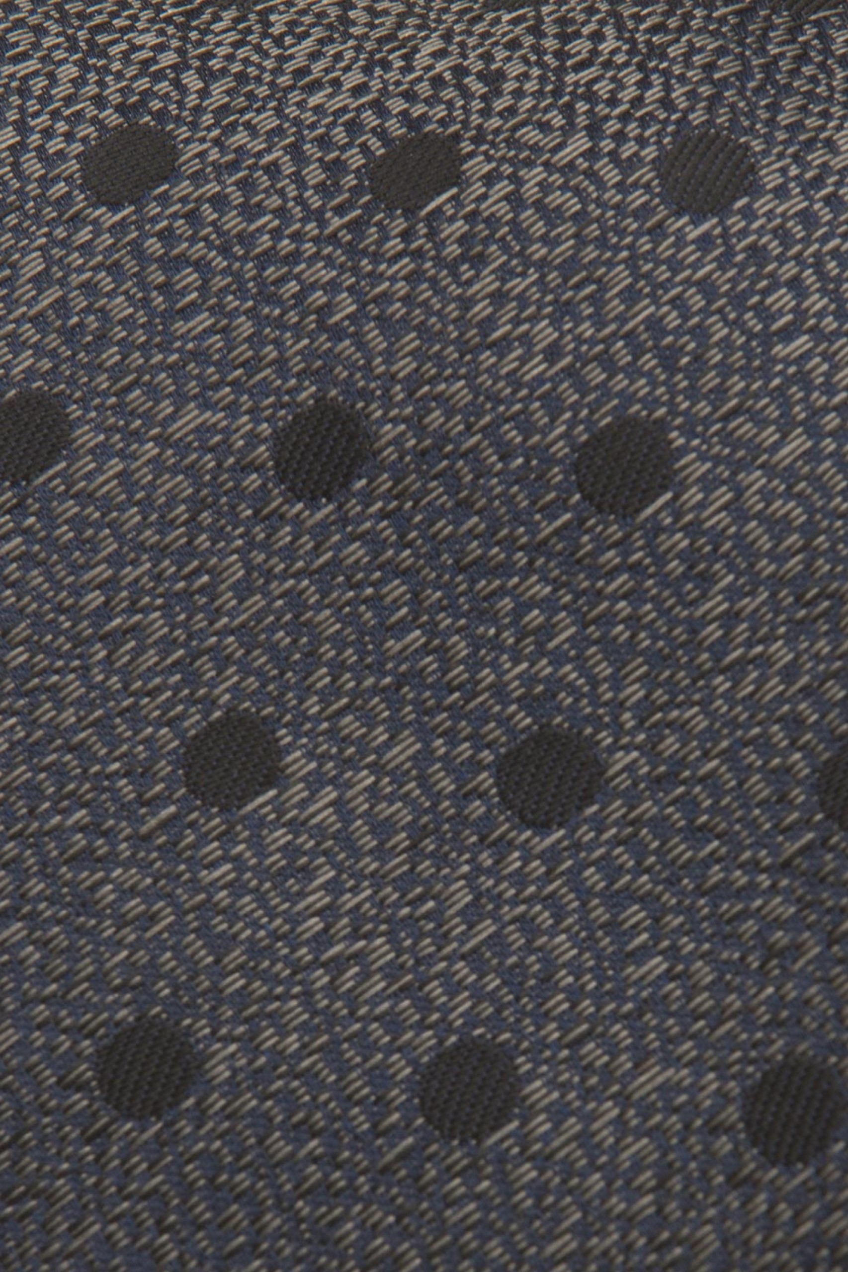 Corbata de lunares con textura