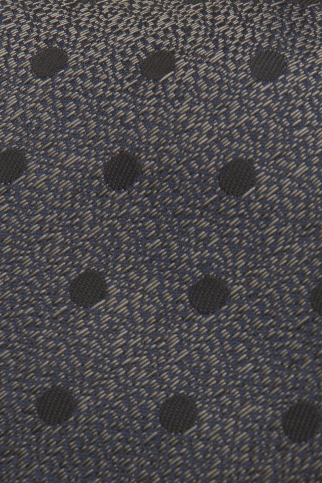 Corbata de lunares con textura Corbata de lunares con textura