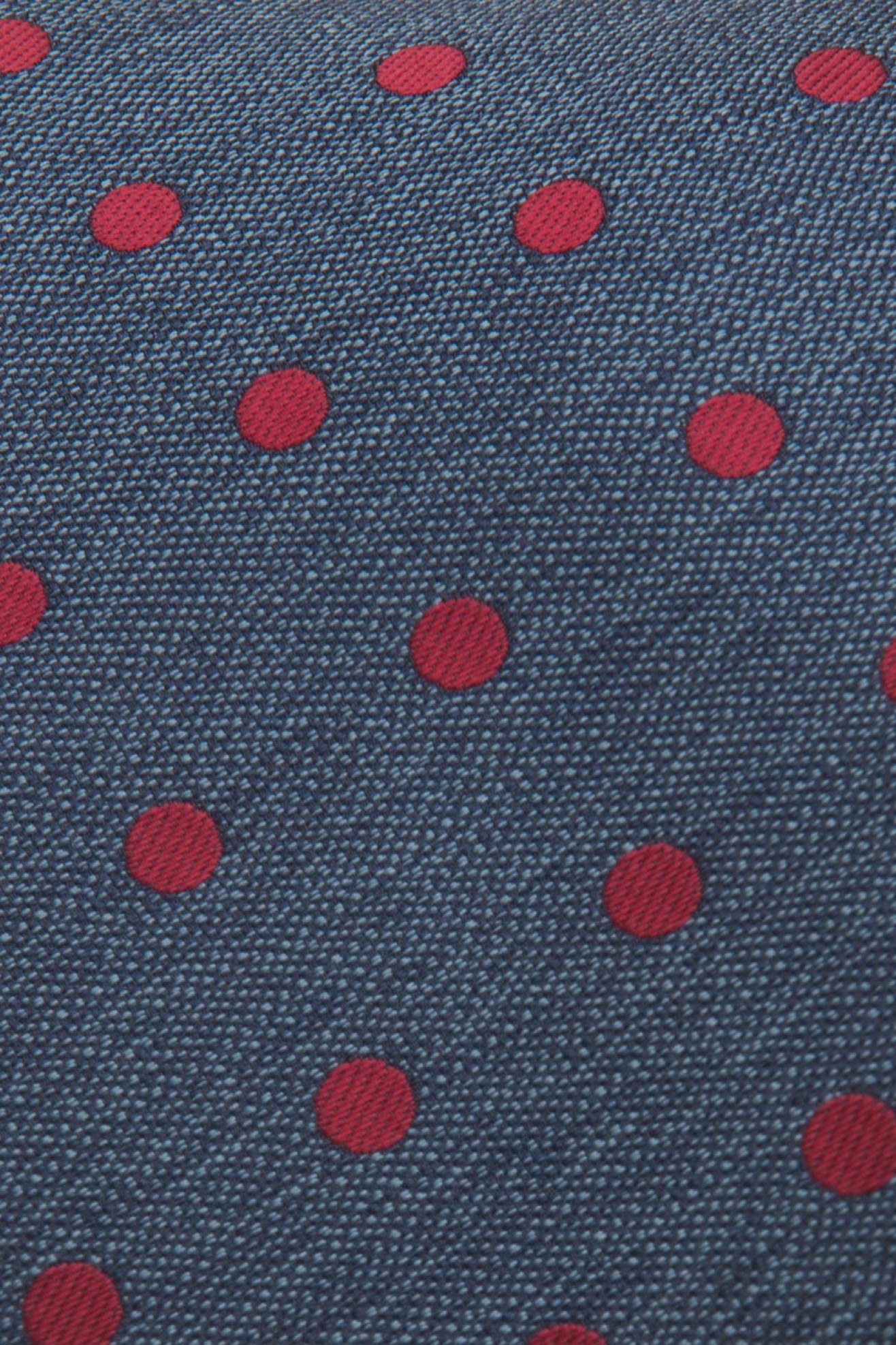 Corbata de lunares con textura