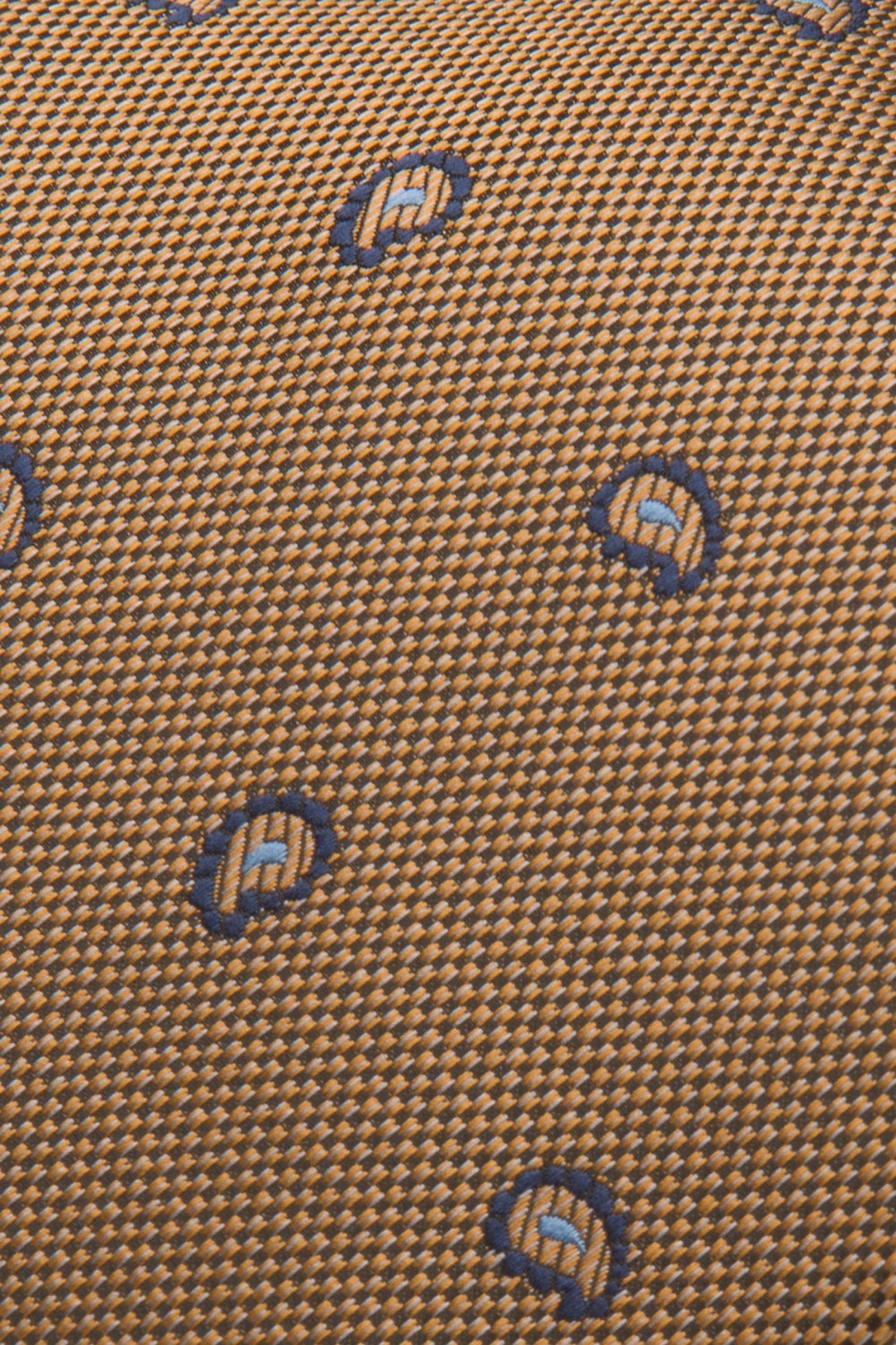 Corbata cornucopia con textura