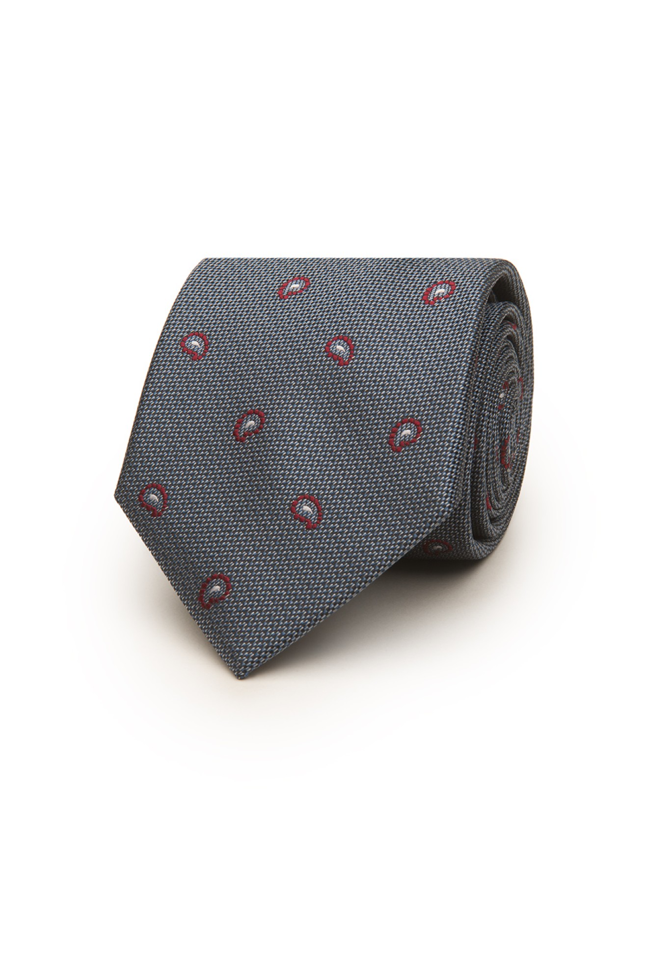 Corbata cornucopia con textura 