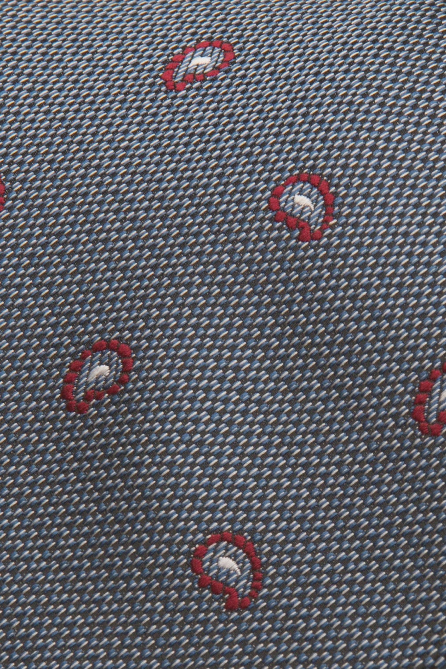 Corbata cornucopia con textura