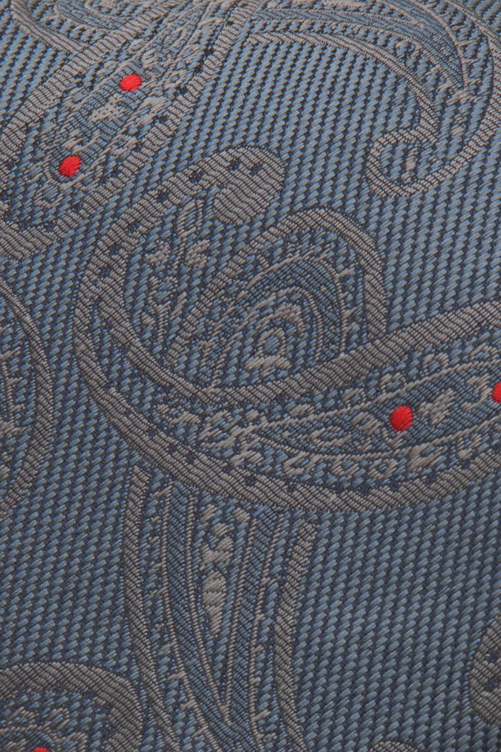 Corbata con estampado cornucopia