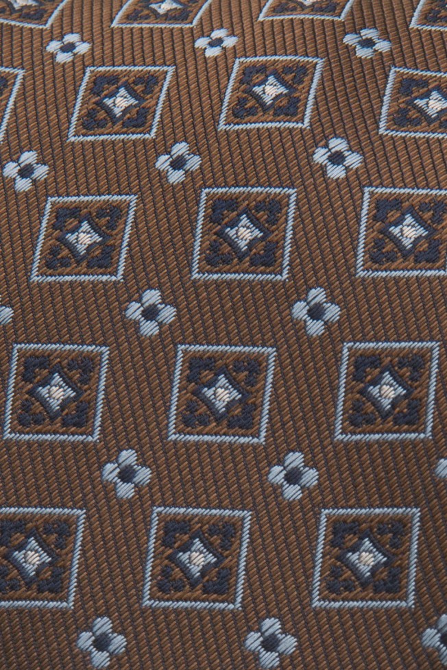 Gravata padrão flores Gravata padrão flores