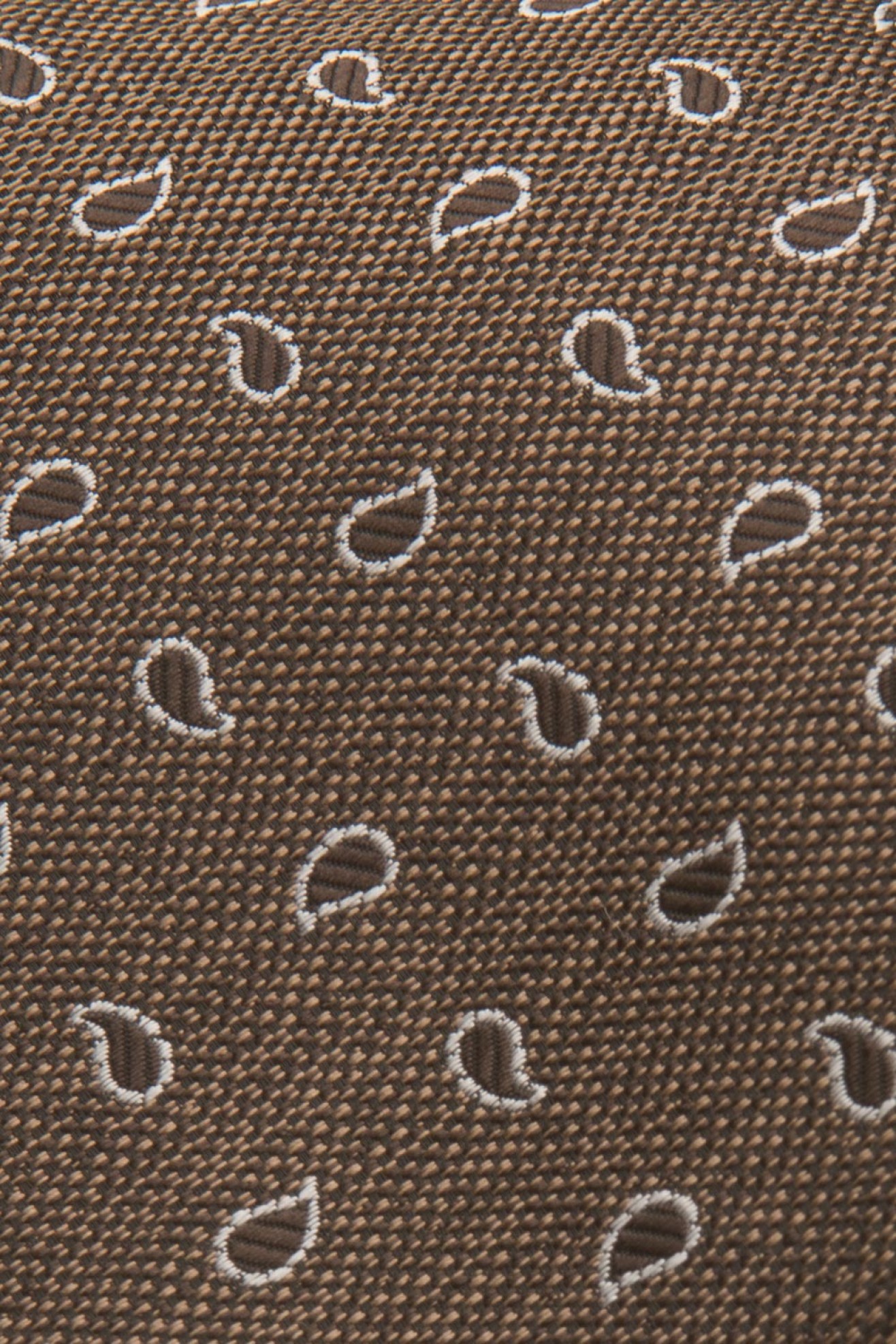 Corbata cornucopia con textura