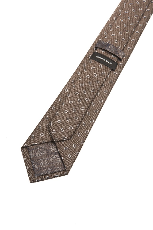 Corbata cornucopia con textura Corbata cornucopia con textura