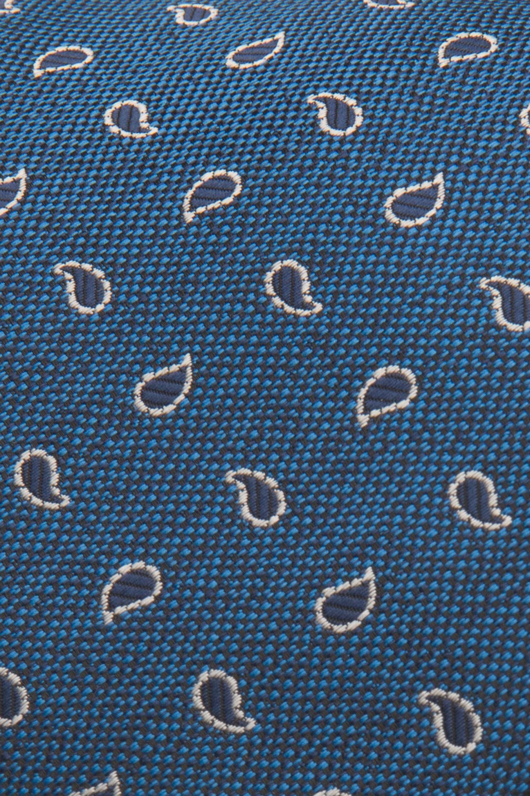 Corbata cornucopia con textura