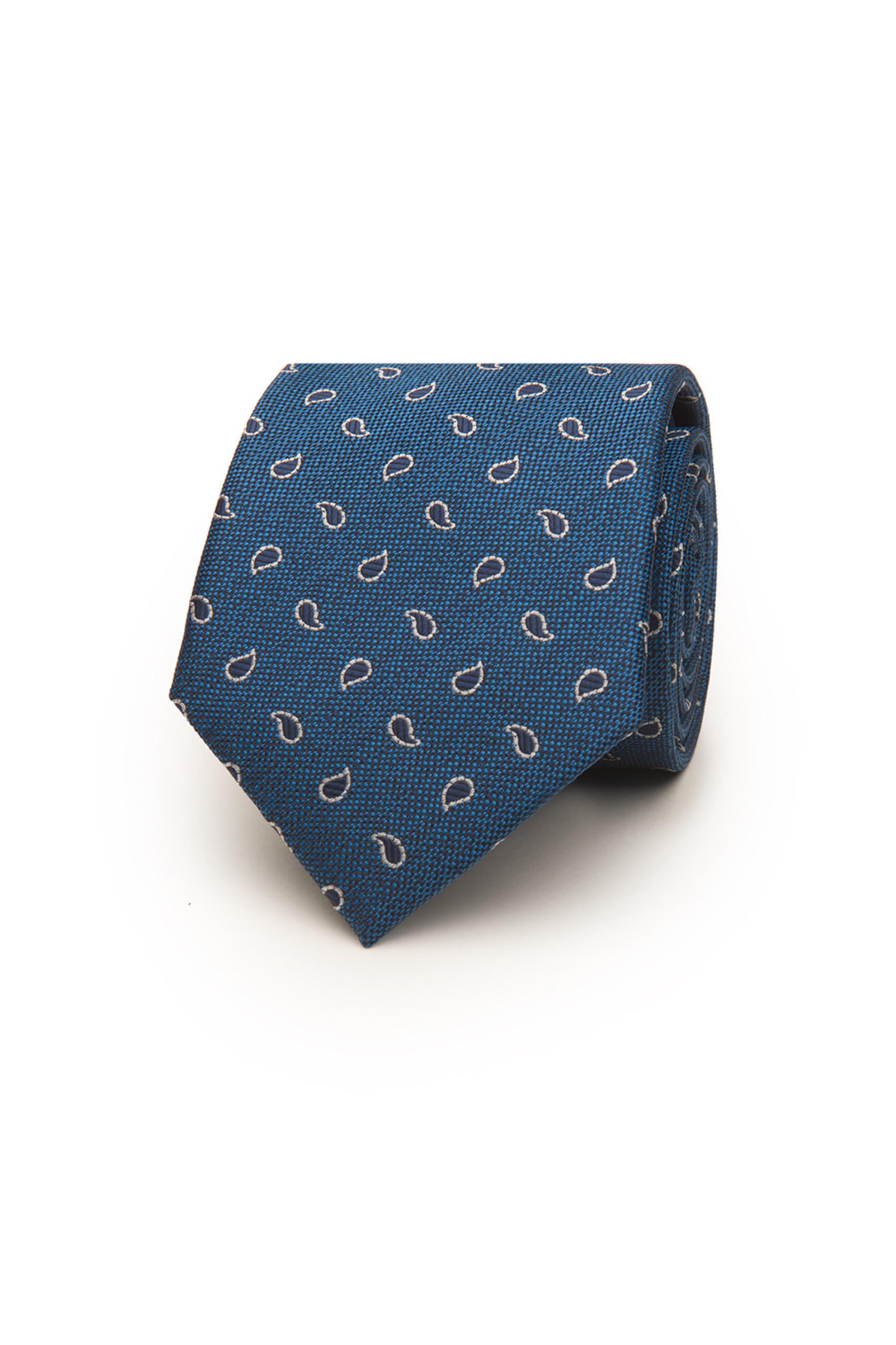 Corbata cornucopia con textura