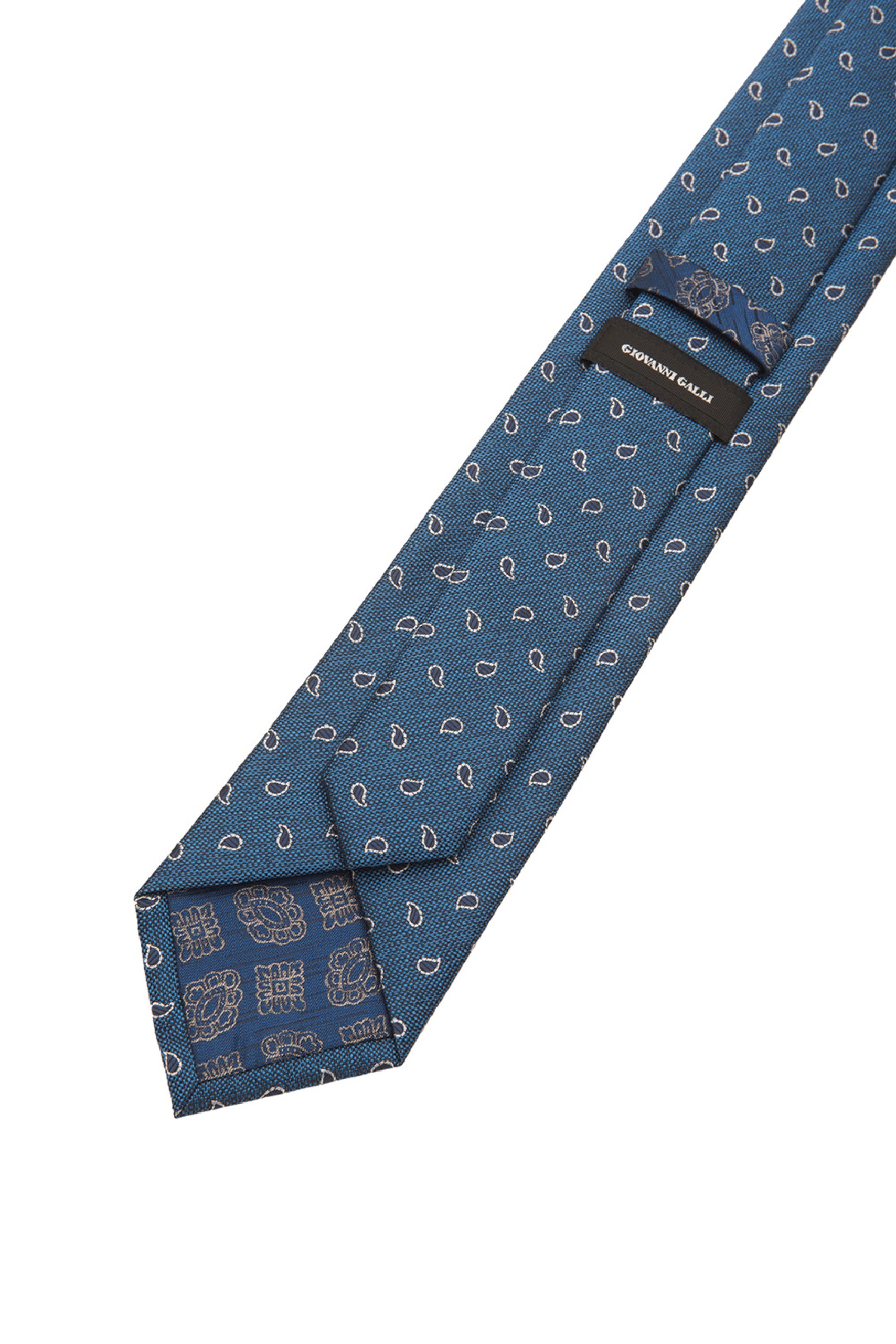 Corbata cornucopia con textura