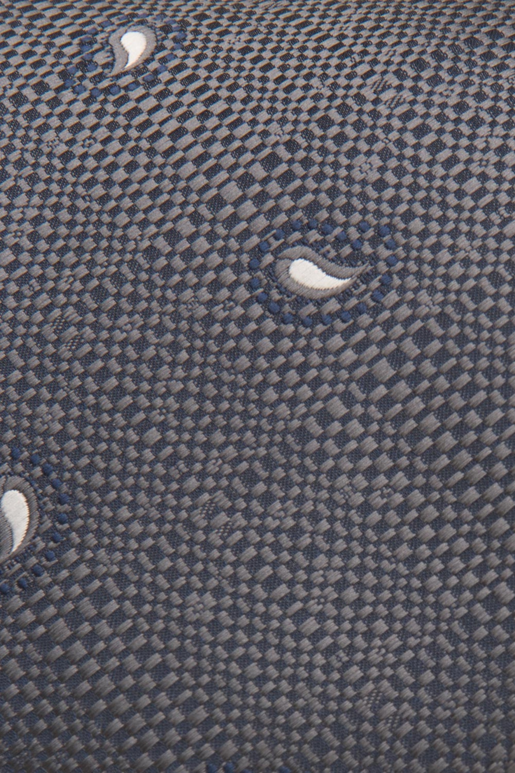 Corbata cornucopia con textura