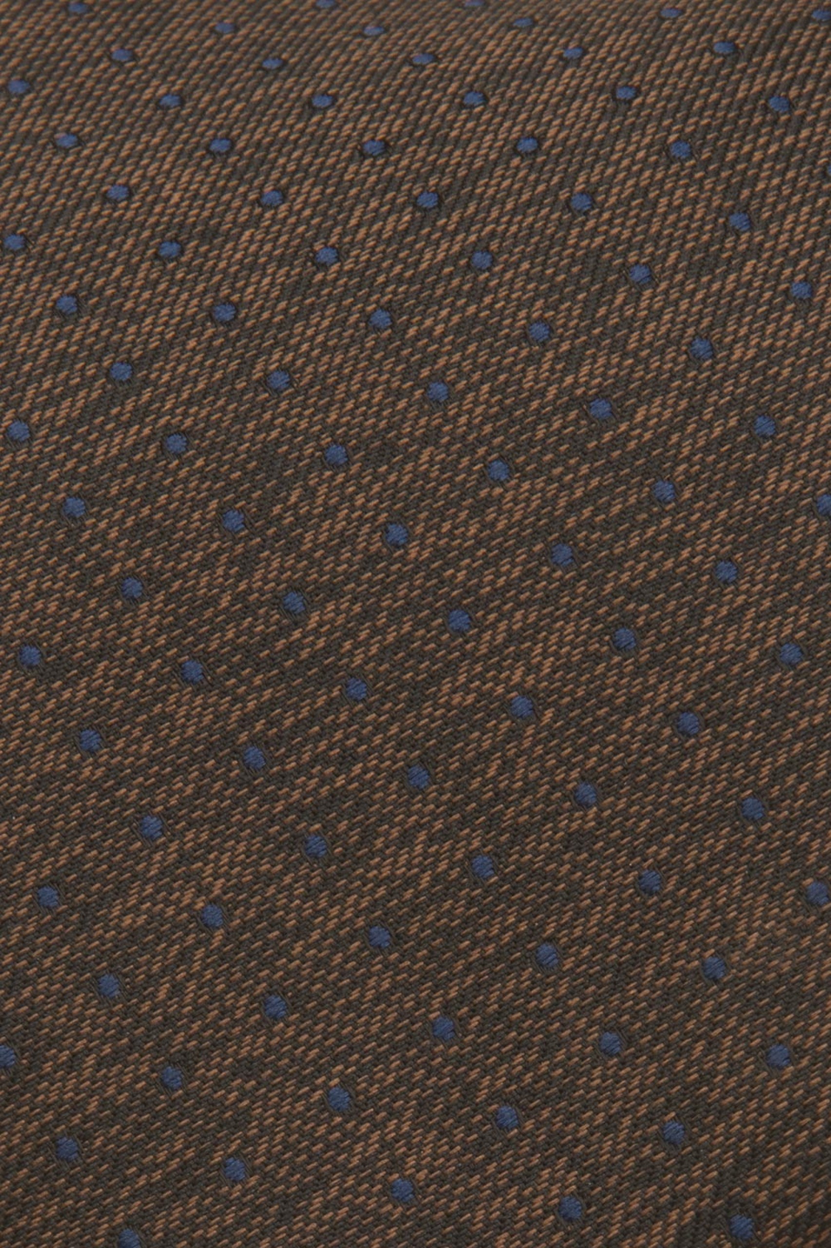 Corbata de lunares con textura