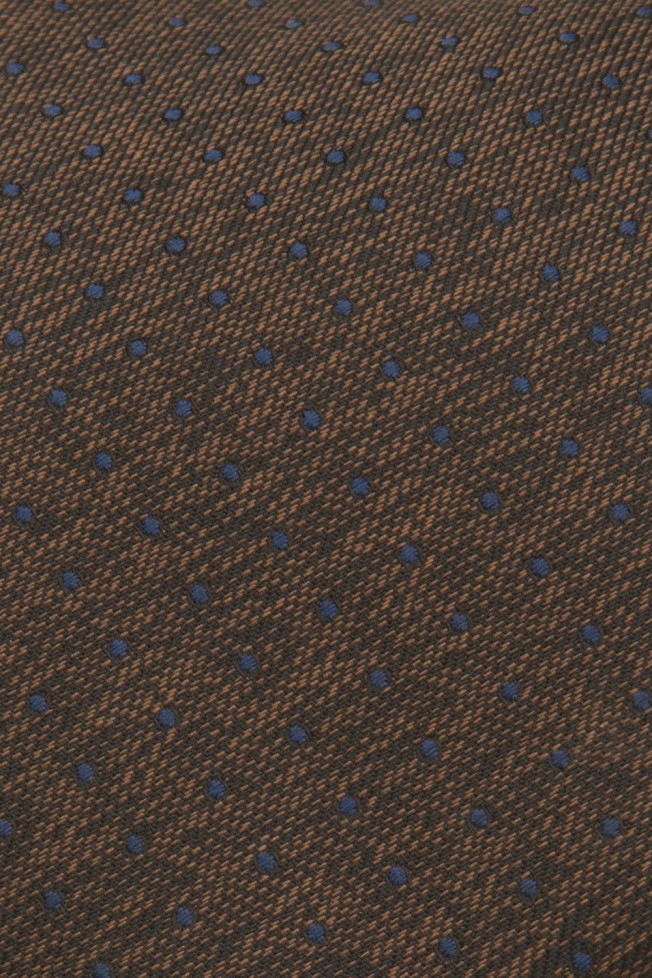 Corbata de lunares con textura 