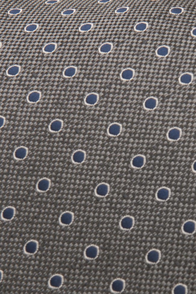 Corbata de lunares con textura  Corbata de lunares con textura