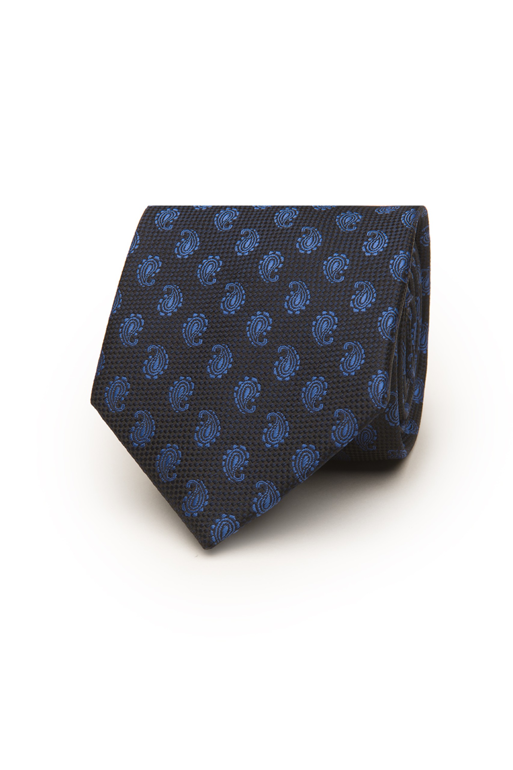 Corbata con estampado de cornucopia