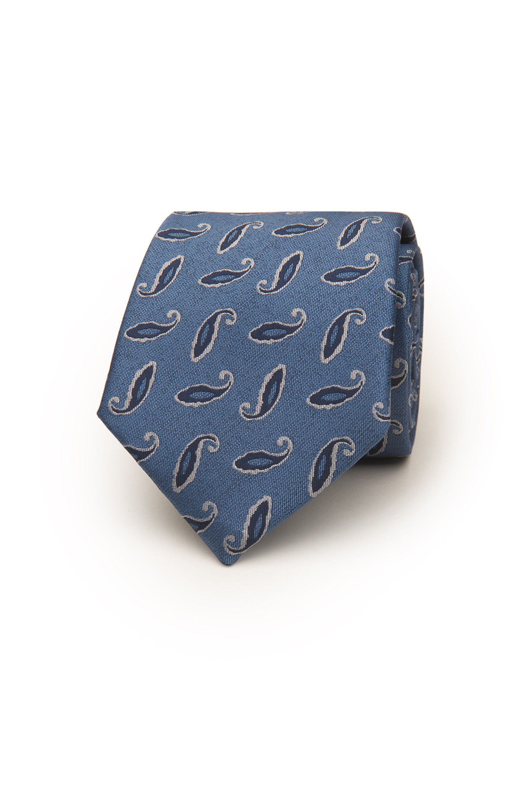 Corbata con estampado cornucopia