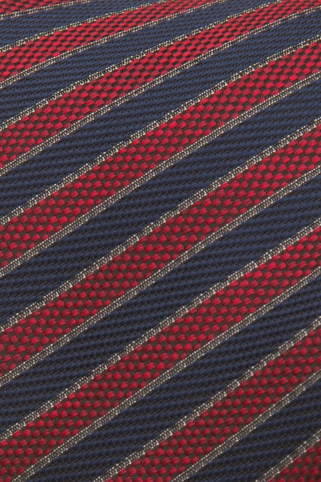 Gravata texturizada padrão riscas Gravata texturizada padrão riscas