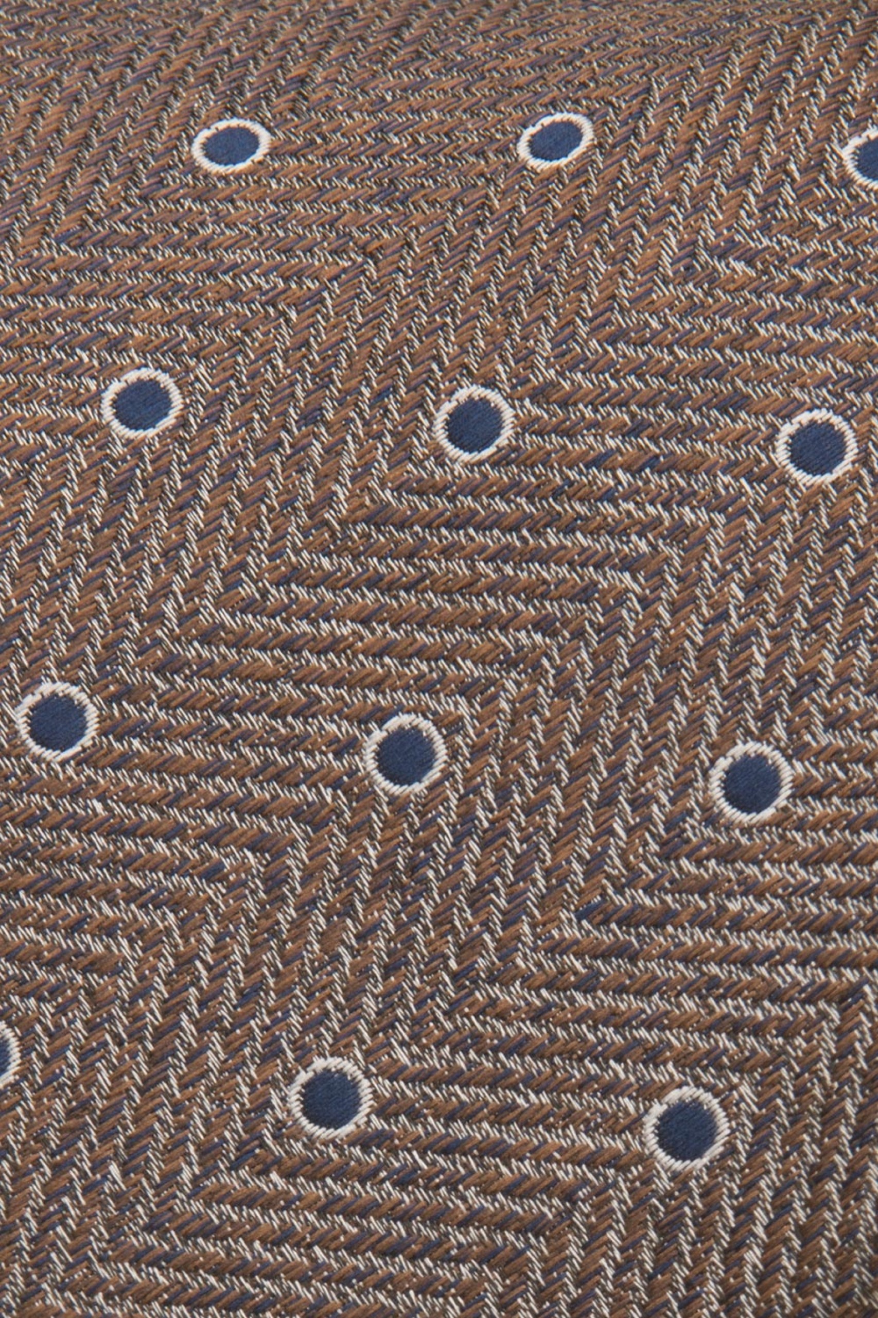 Corbata con textura de lunares