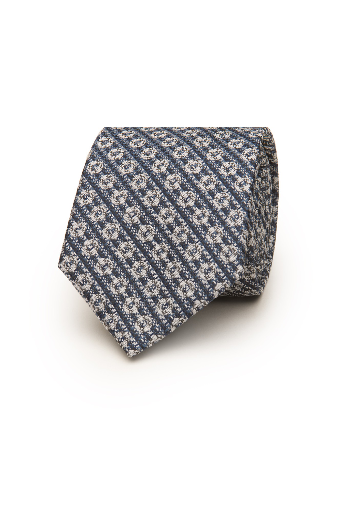 Corbata con textura estampada