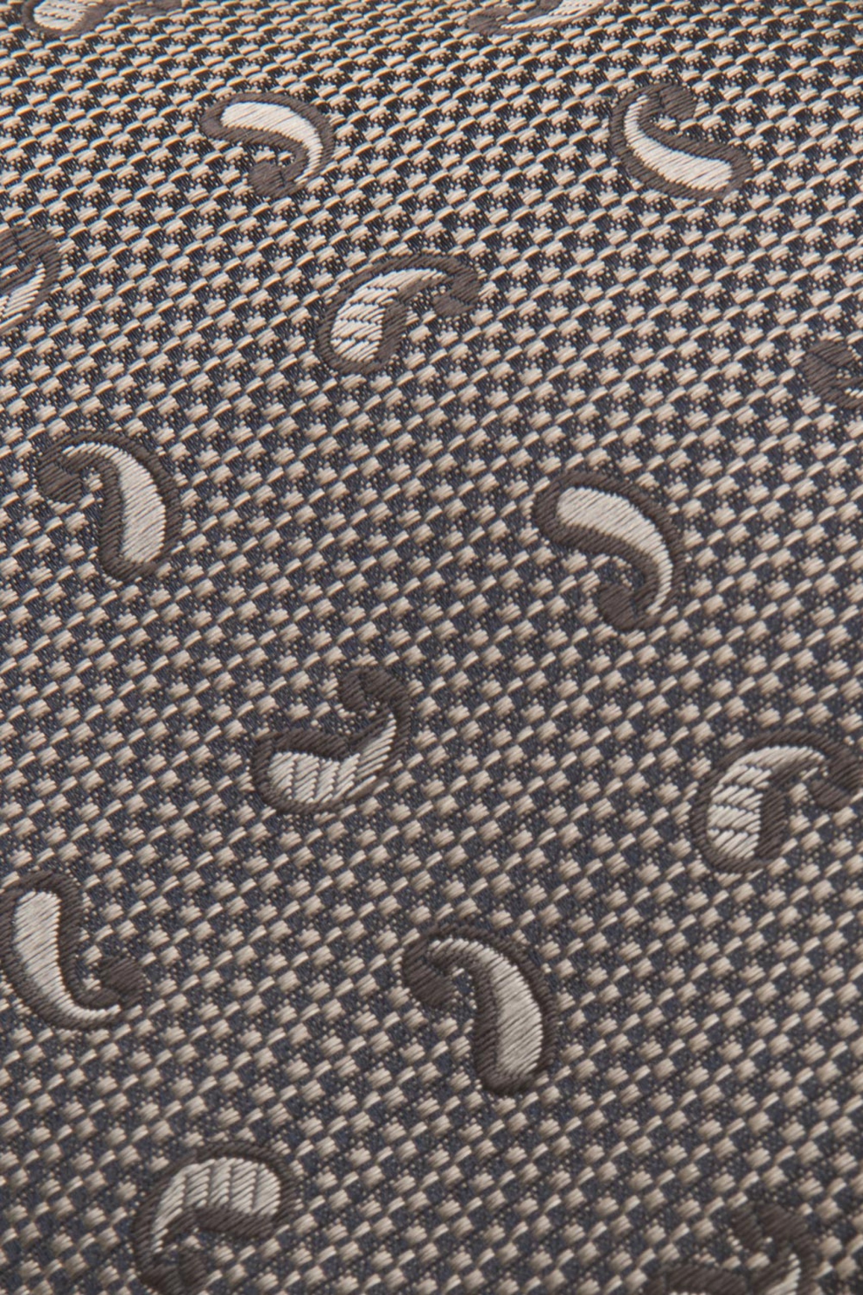 Corbata de seda con motivo Cornucopia