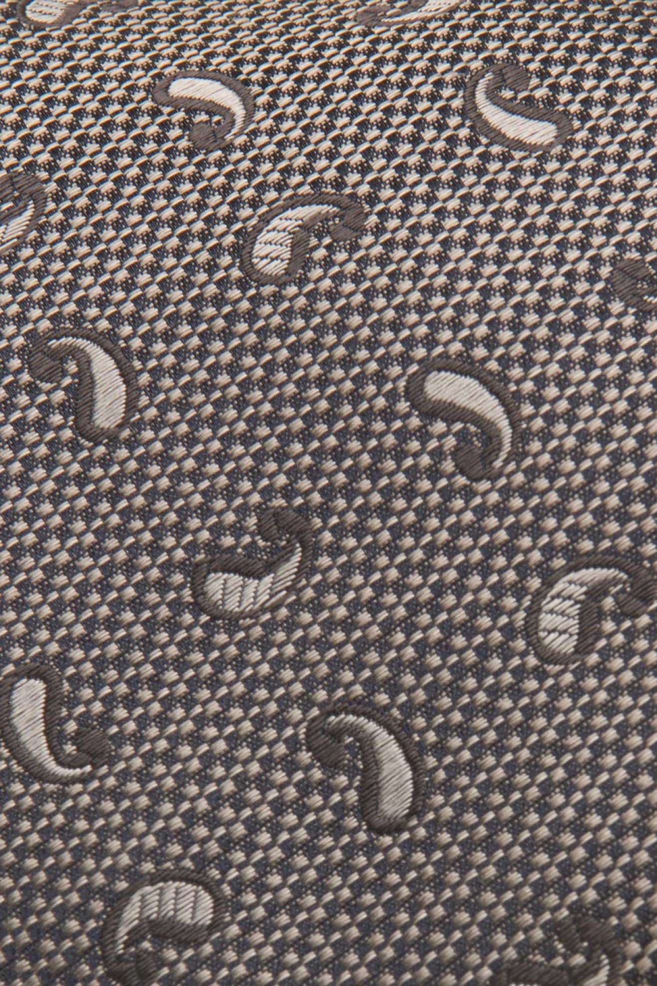 Corbata de seda con motivo Cornucopia