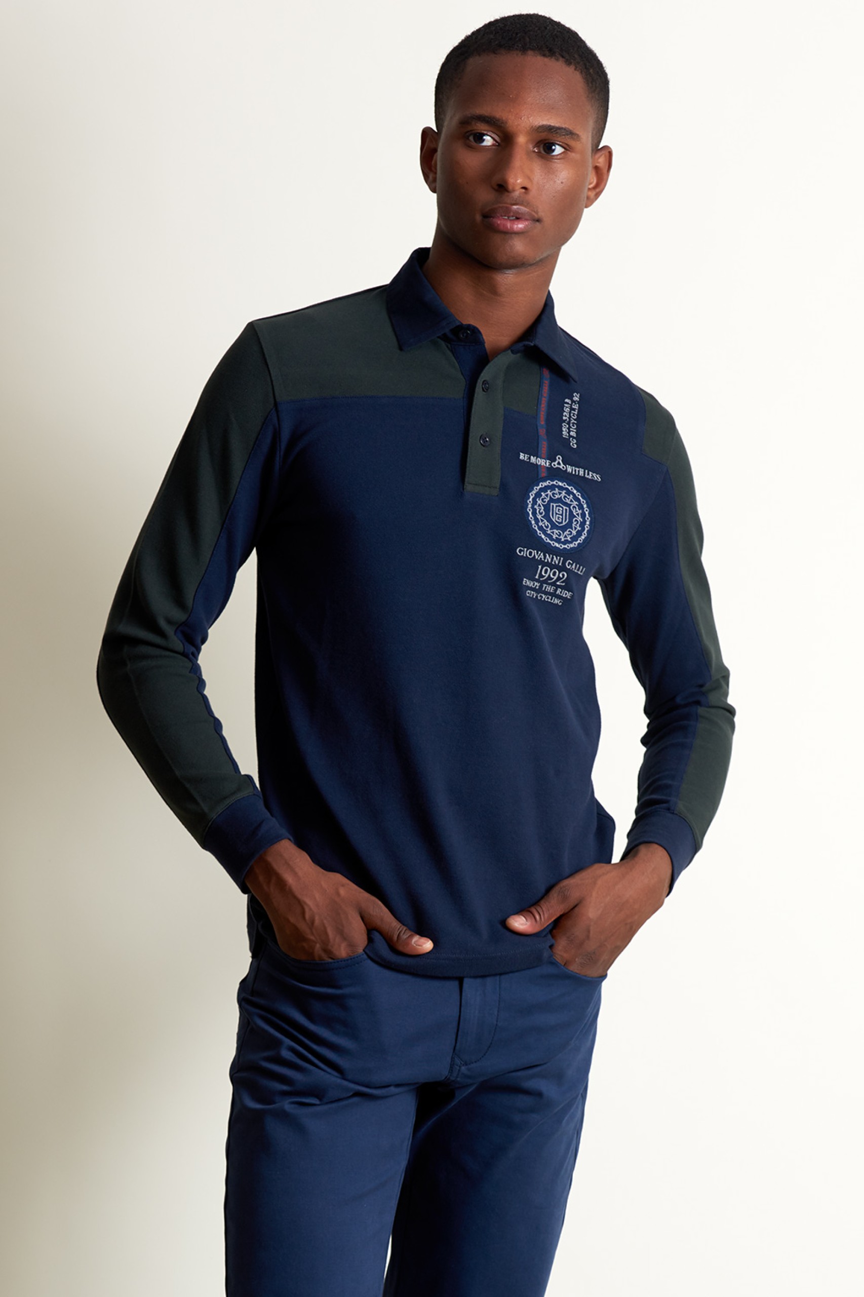 Polo Piqué Manga Larga