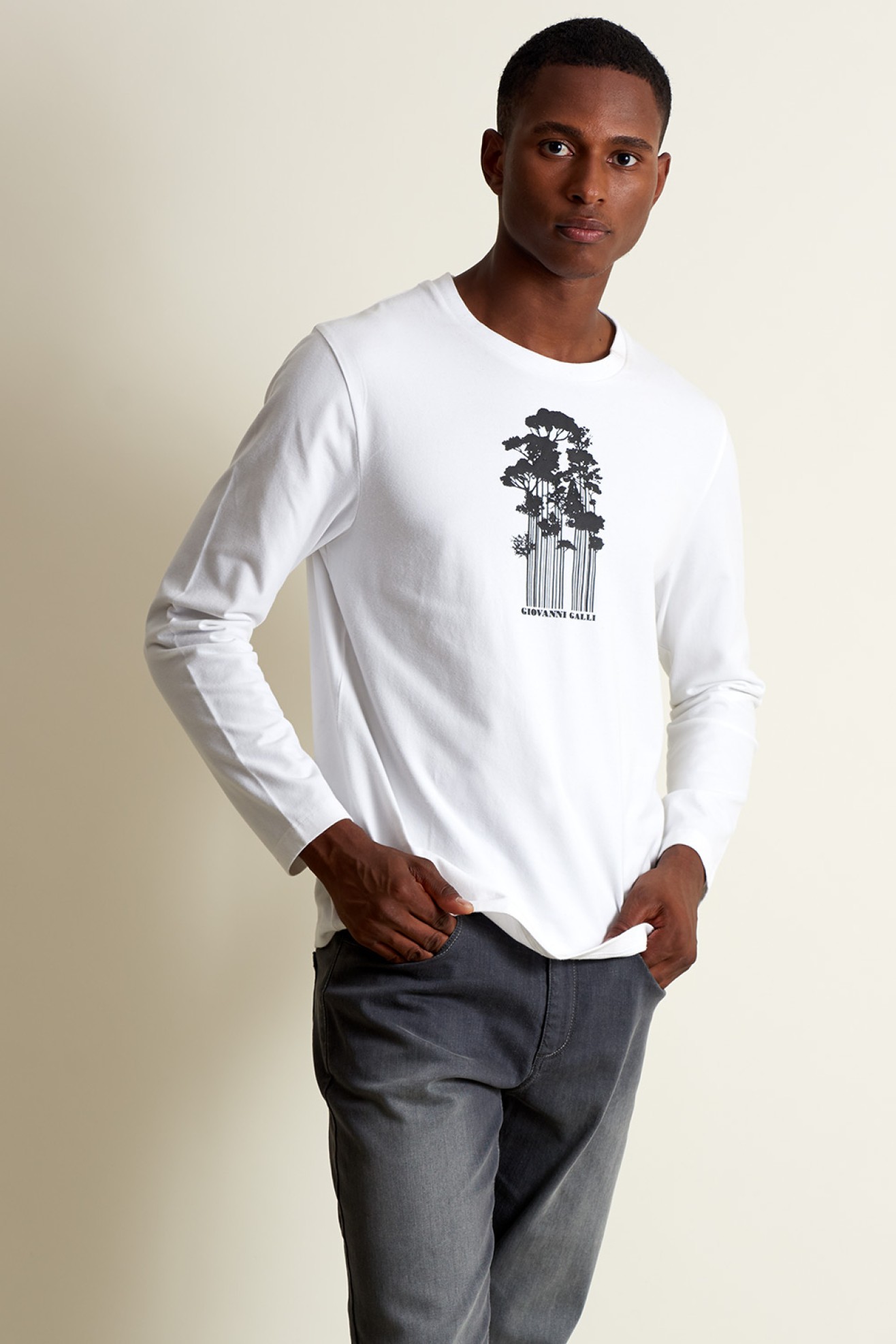 T-shirt manga comprida