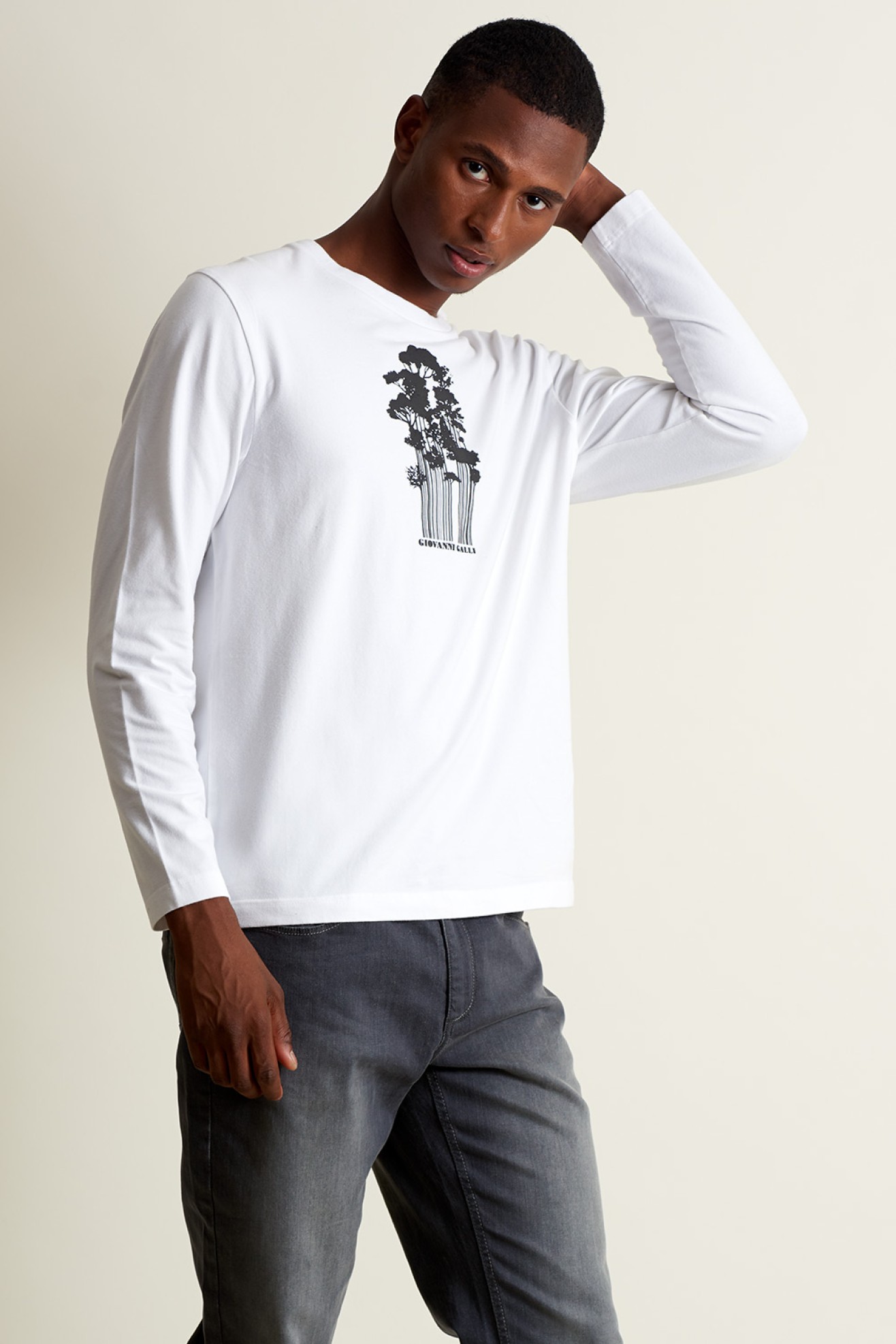 T-shirt manga comprida