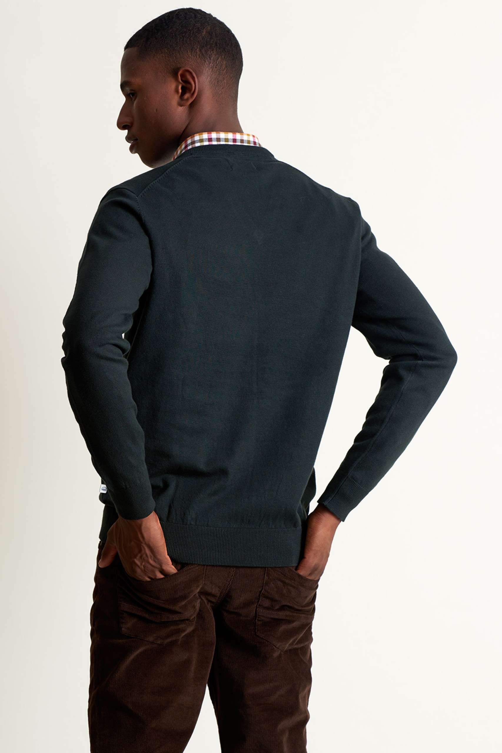 Jersey con cuello en V