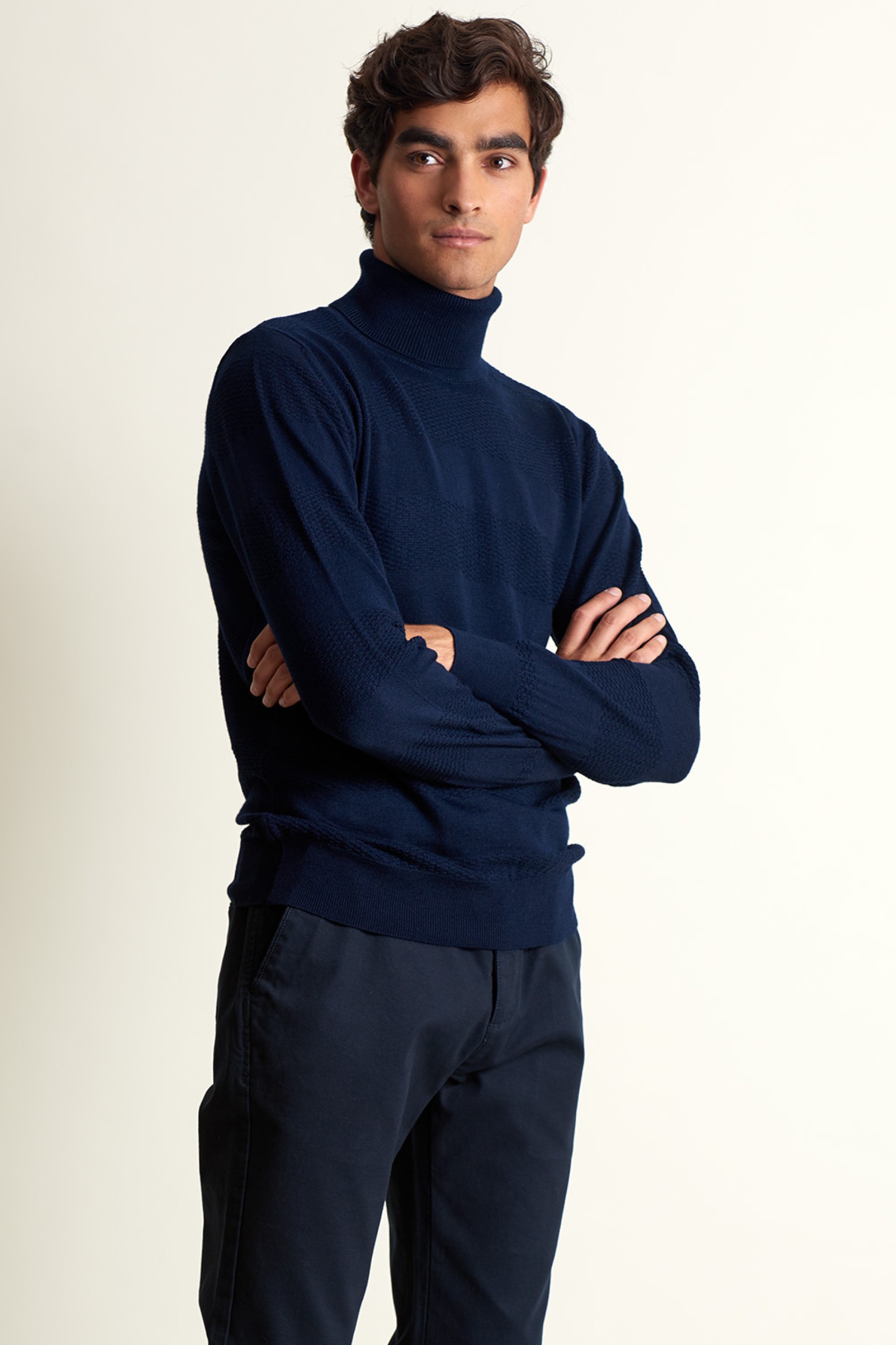 Jersey de cuello alto