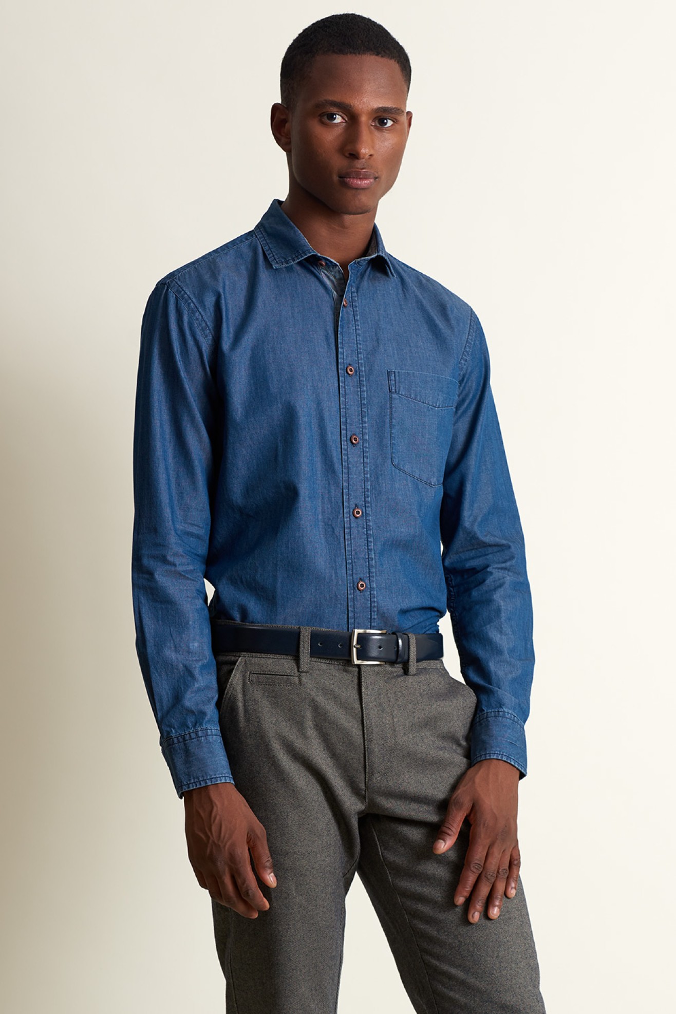 Camisa ganga slim fit