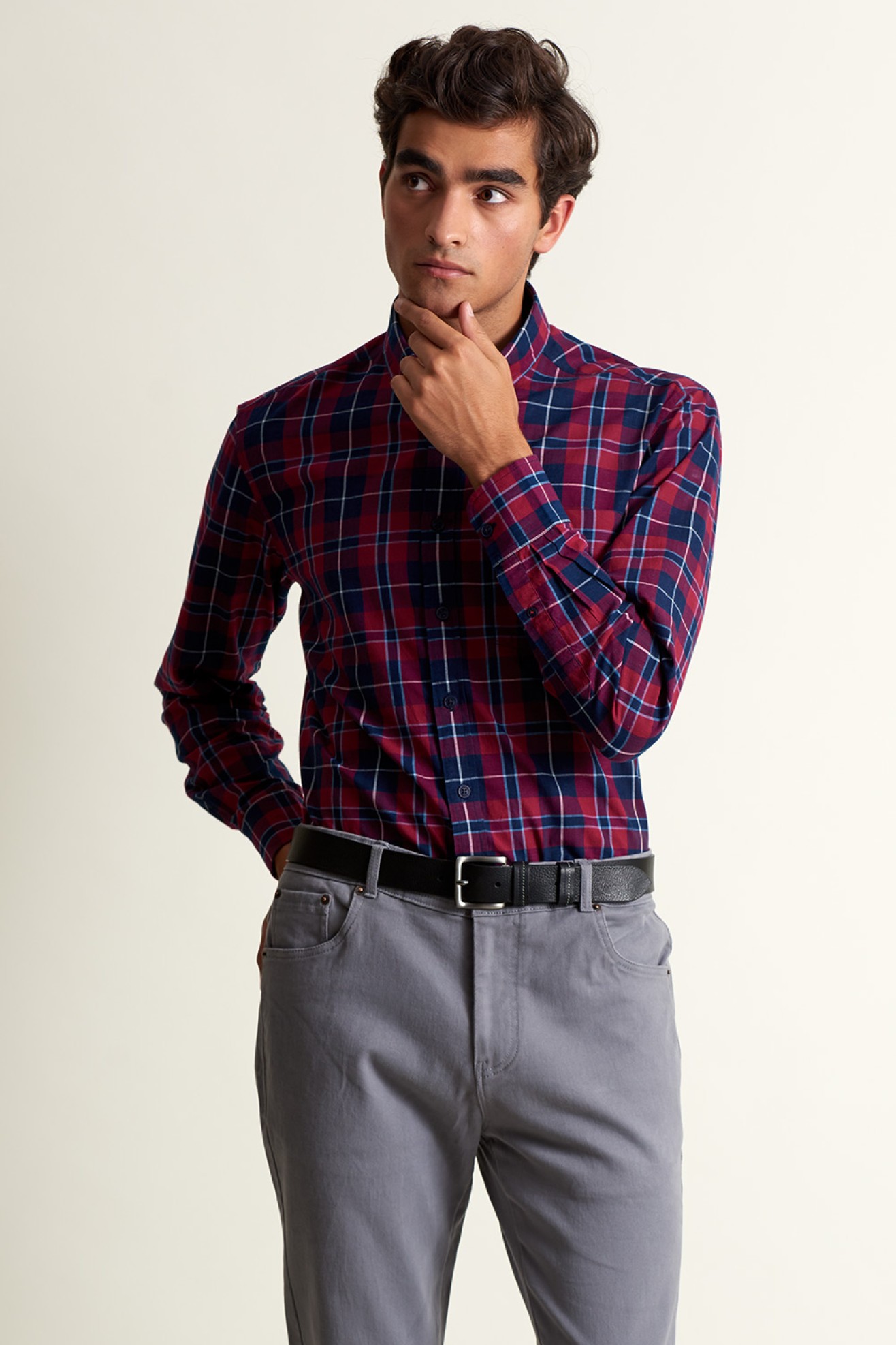 Camisa desportiva cintada