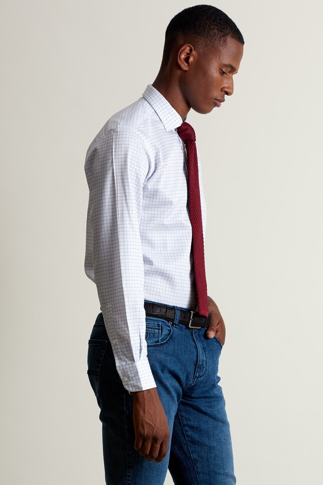 Camisa clssica cintad