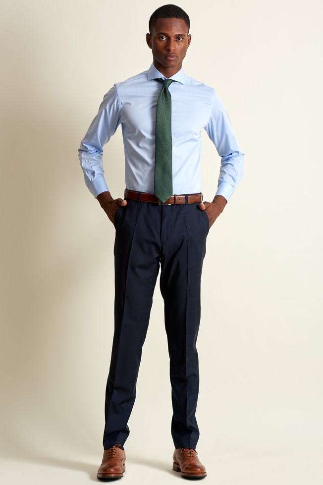 Camisa clsica ajustada 