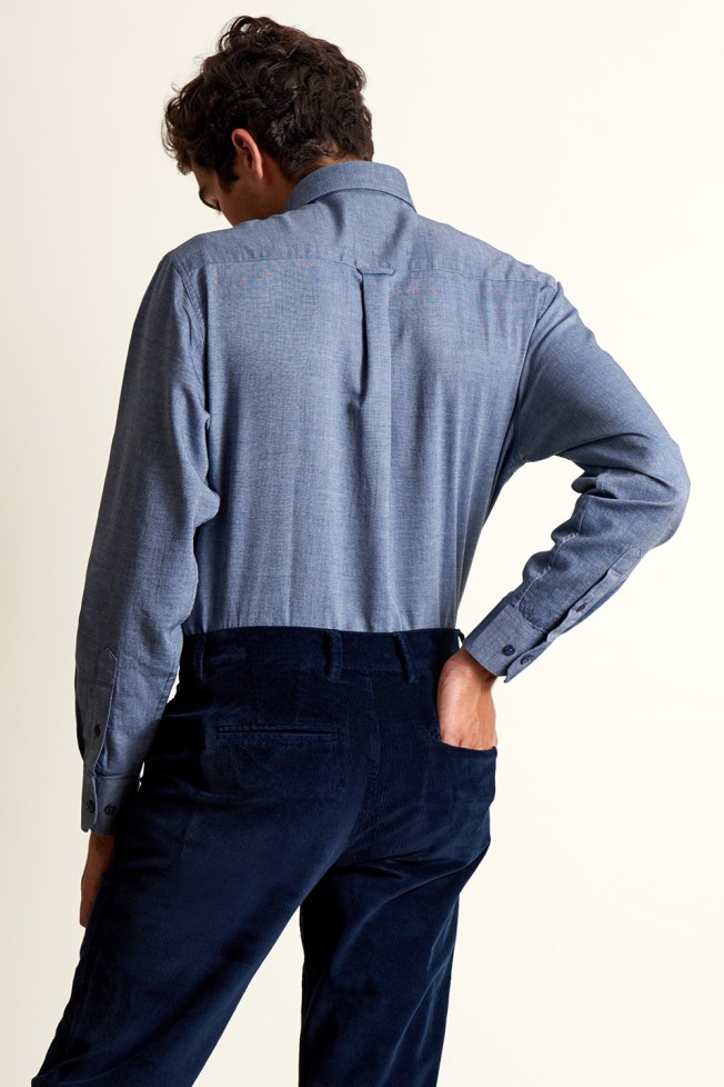 Camisa de algodón regular fit Camisa de algodón regular fit