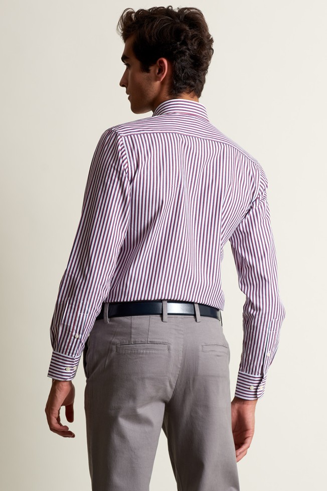 Camisa de riscas Camisa de riscas